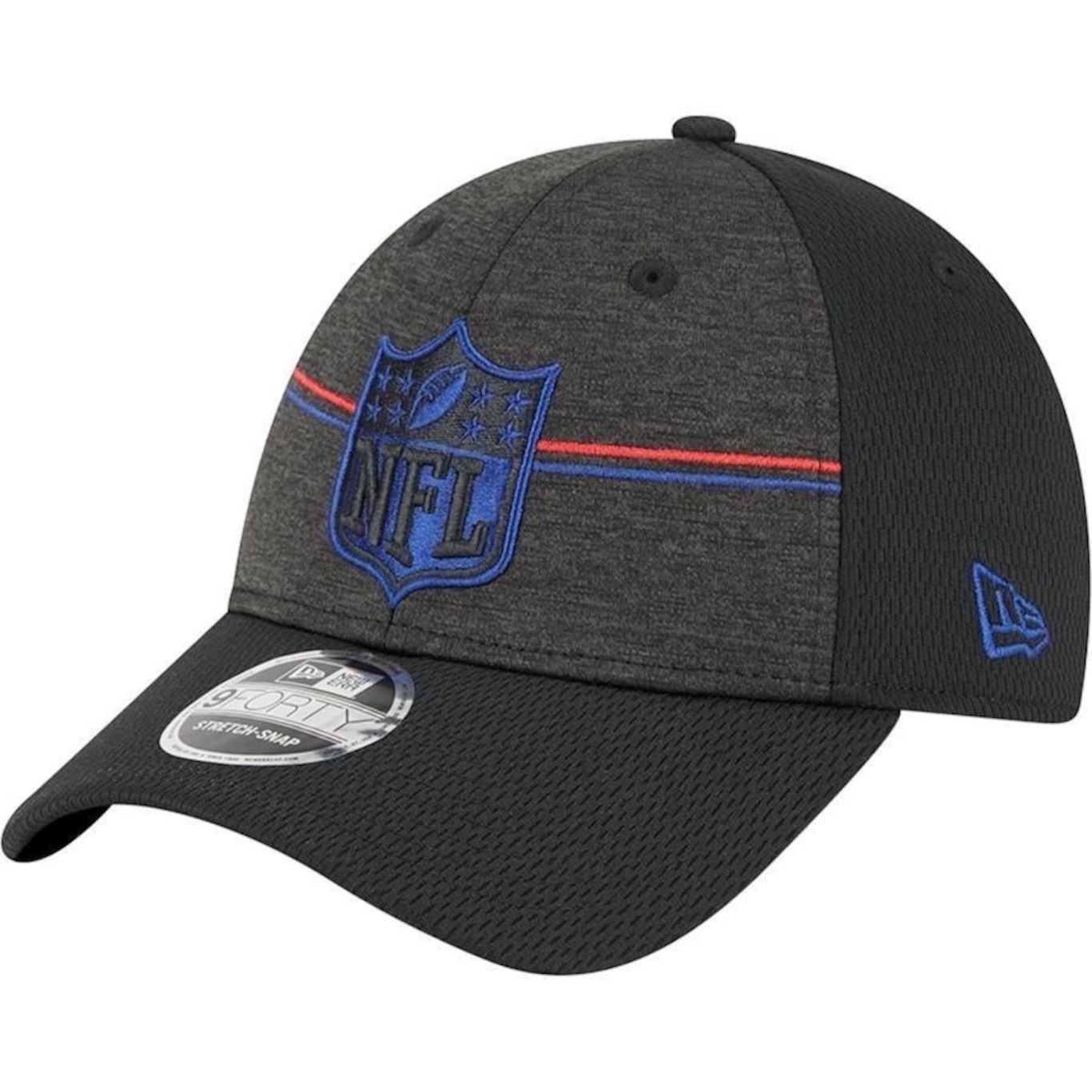 Boné Aba Curva New Era 9Forty Stretch Snap Nfl Official Logo Nfl Training 23 - Snapback - Adulto - Foto 4