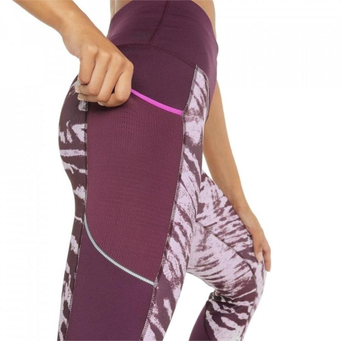 Calça Legging Puma 5K Graphic High Waist - Feminina - Foto 3