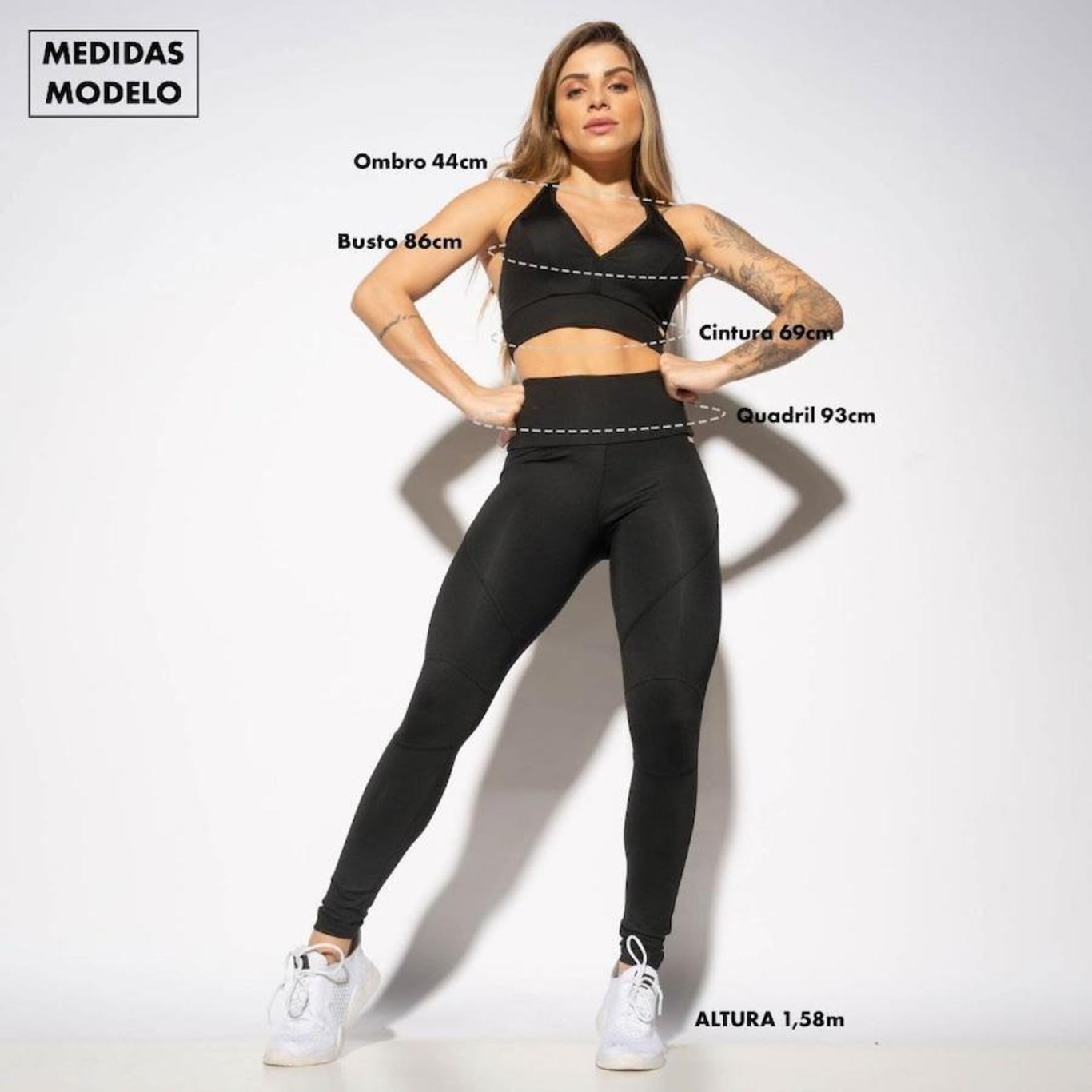 Calça Legging Honey Be Fitness Estampada Manchado com - Feminina - Foto 4