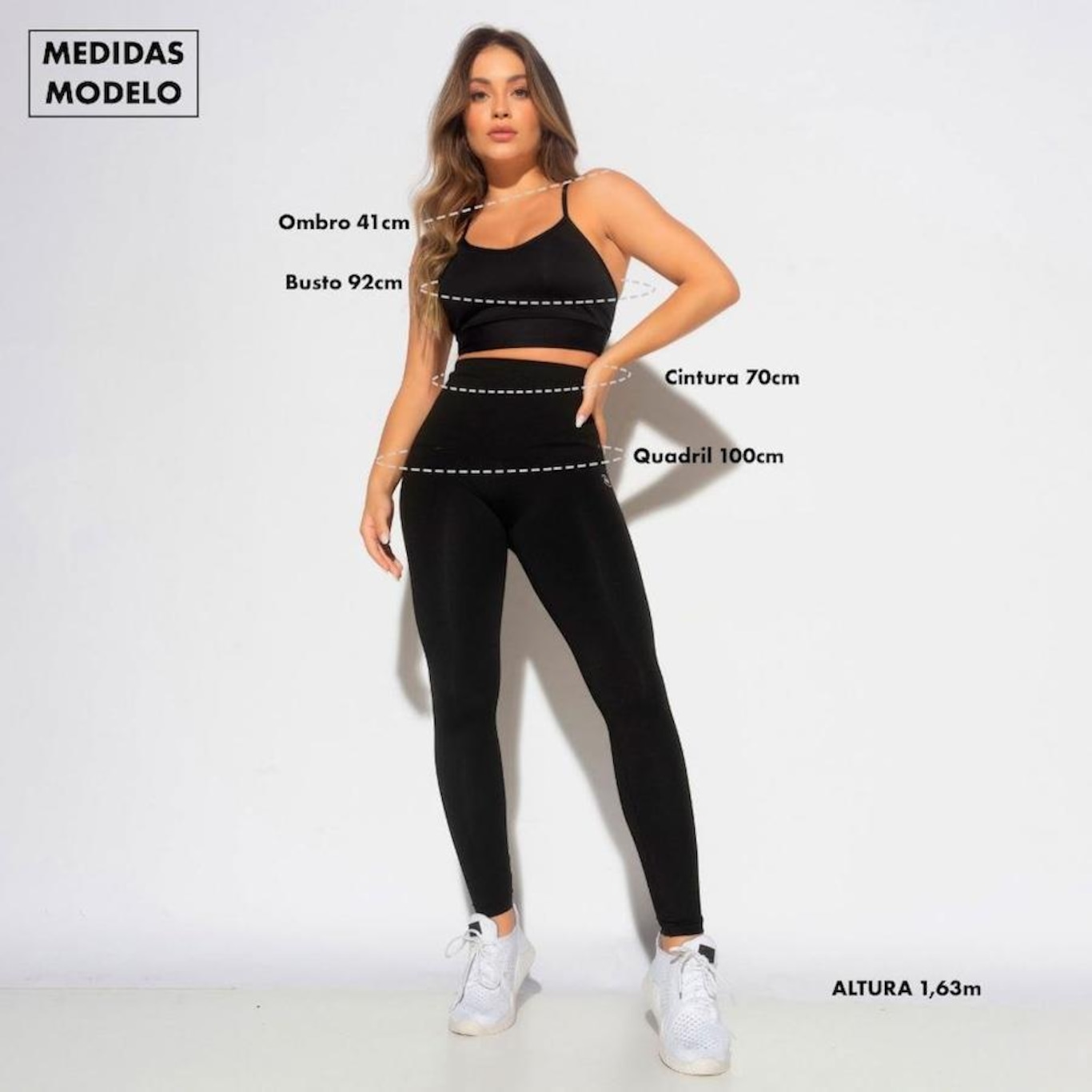 Calça Legging Honey Be Fitness Estampada Listrado - Feminina - Foto 5