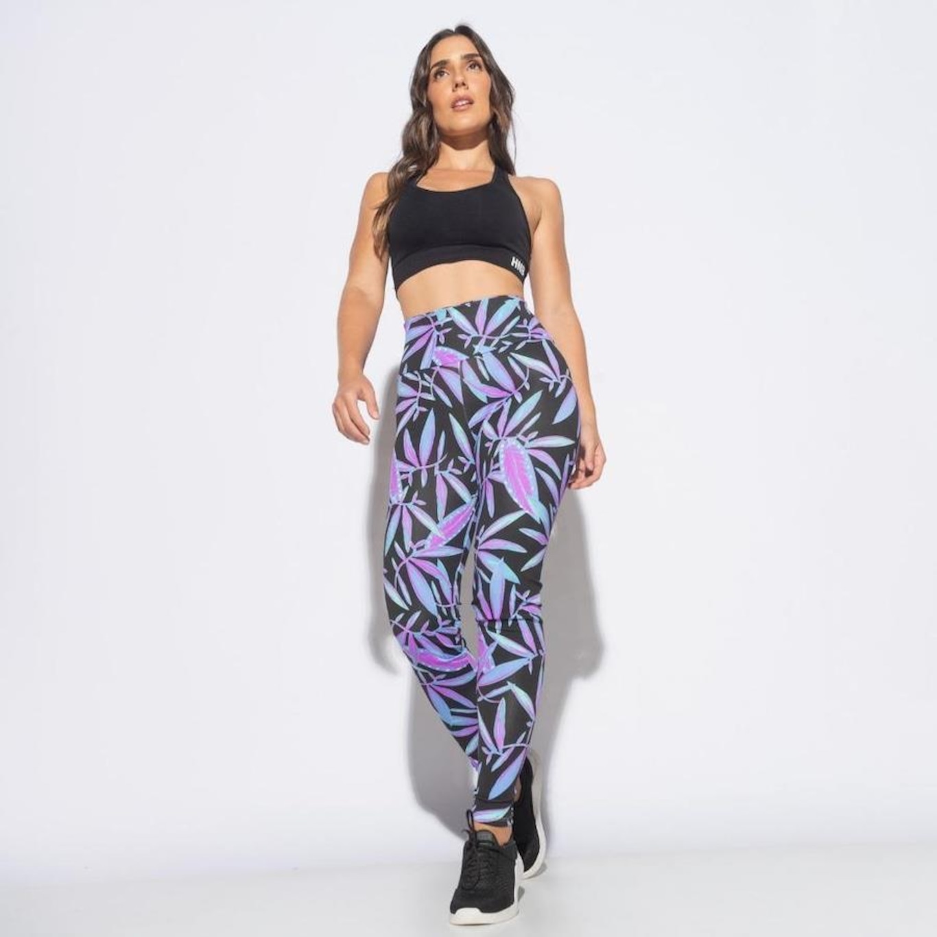 Calça Legging Honey Be Fitness Estampada com - Feminina - Foto 2