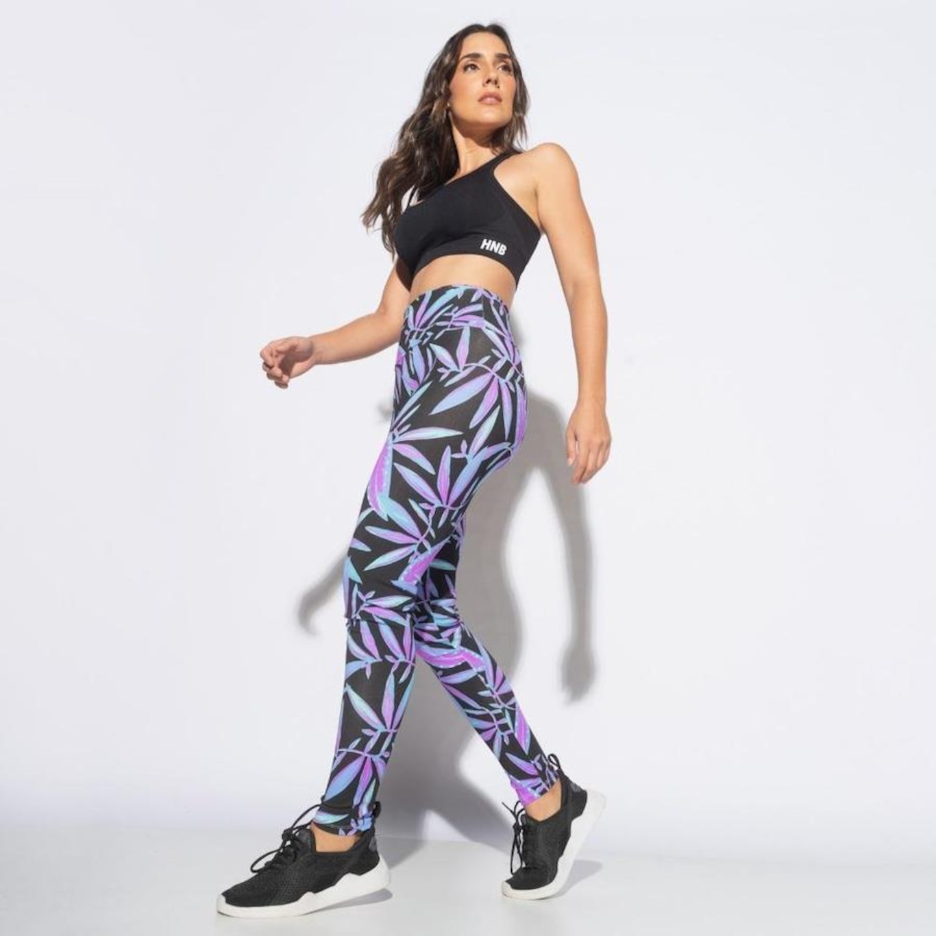 Calça Legging Honey Be Fitness Estampada com - Feminina - Foto 3