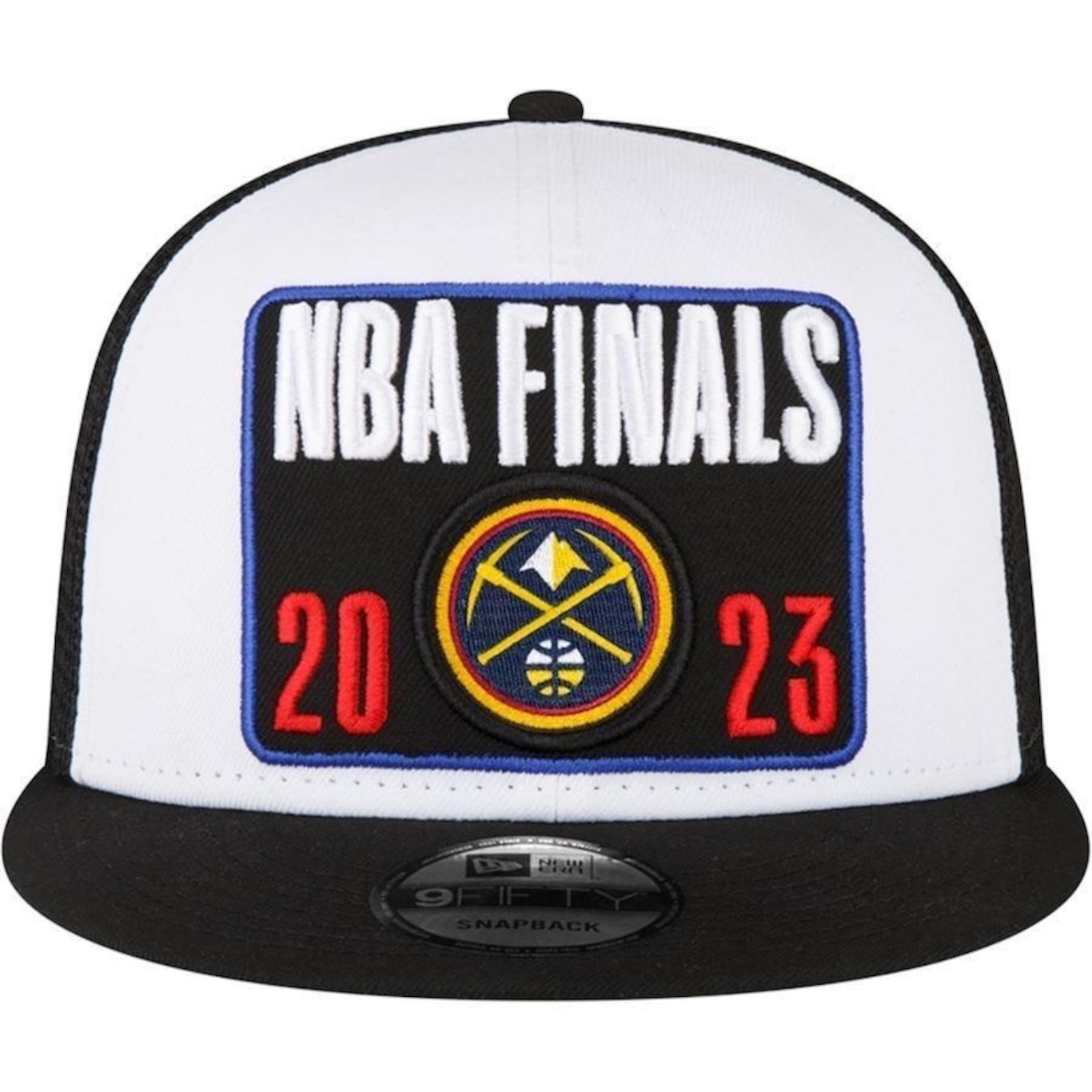 BONÉ ABA RETA NEW ERA 9FIFTY NBA FINALS EDITION LOCKER ROOM DENVER NUGGETS - SNAPBACK - ADULTO - Foto 5