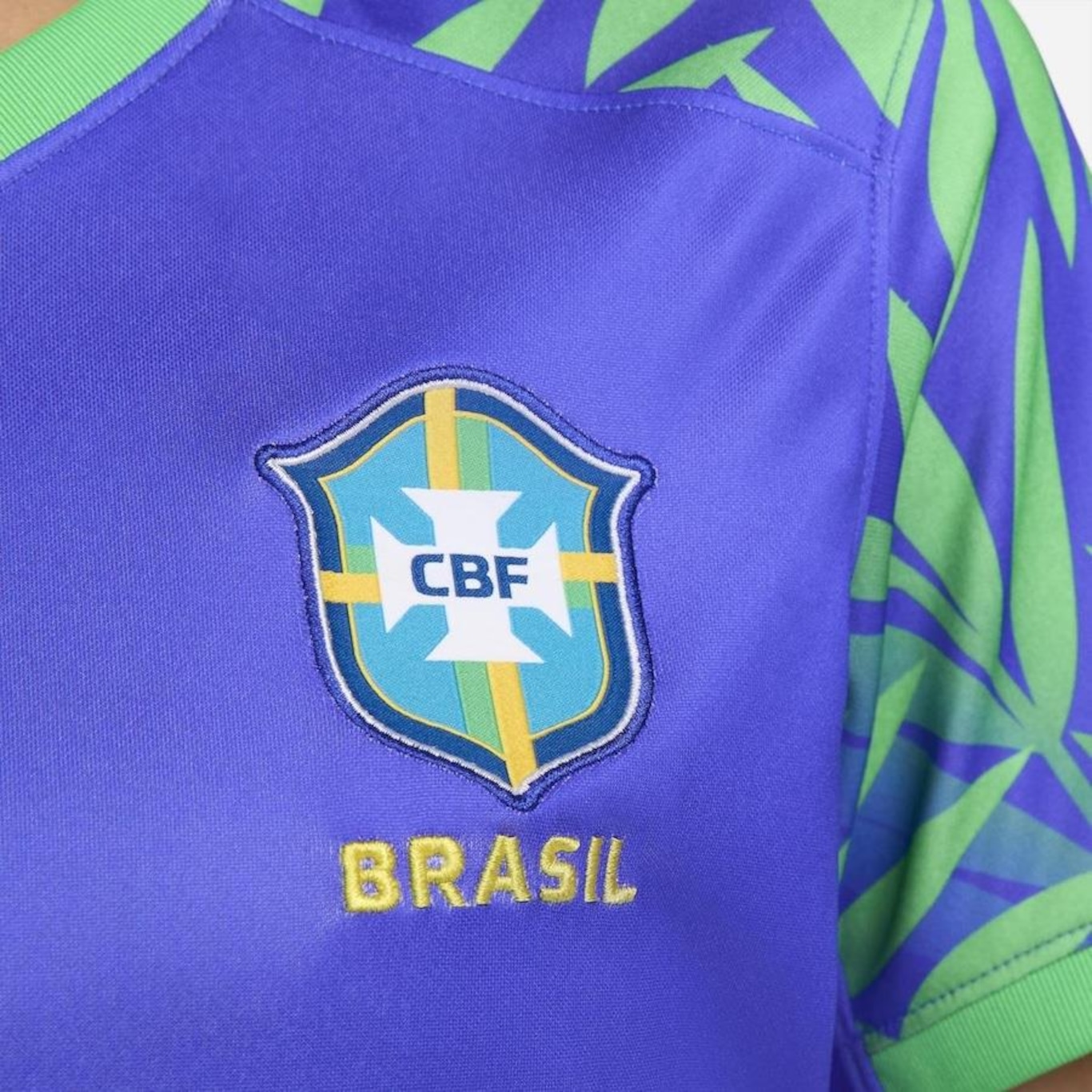 Camisa Nike Brasil II Feminina Torcedor Azul - Compre Agora