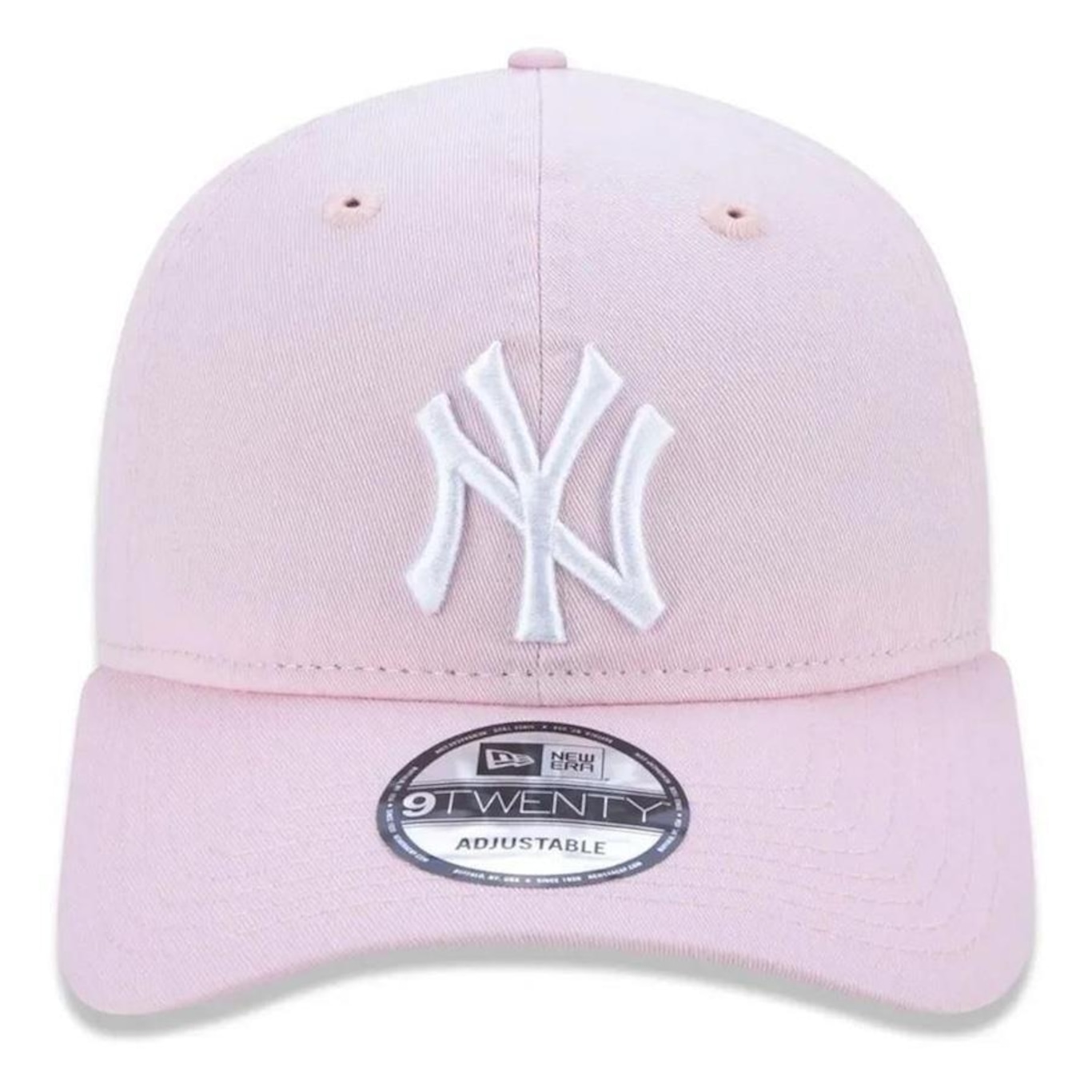 Boné Aba Curva New Era 920 New York Yankees ST Pastels Rosa - Strapback - Adulto - Foto 2