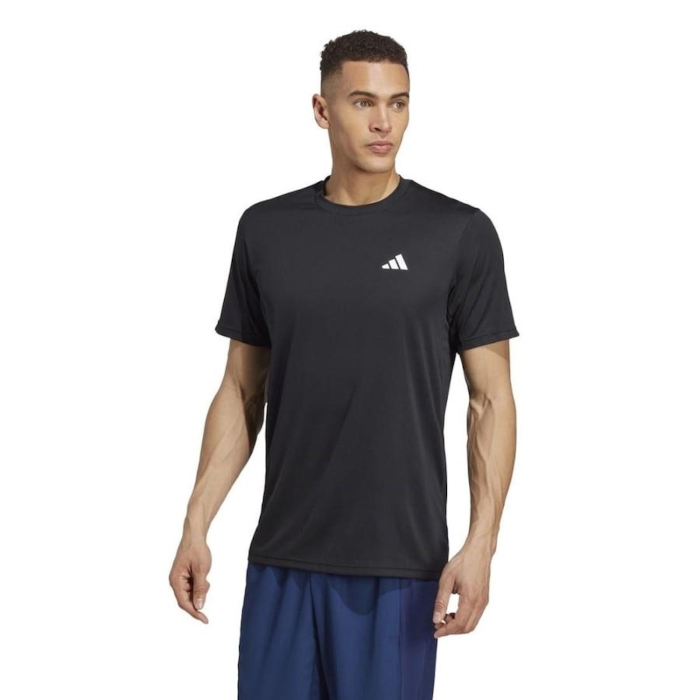 Camiseta adidas Essentials Base Logo - Masculina - Foto 1