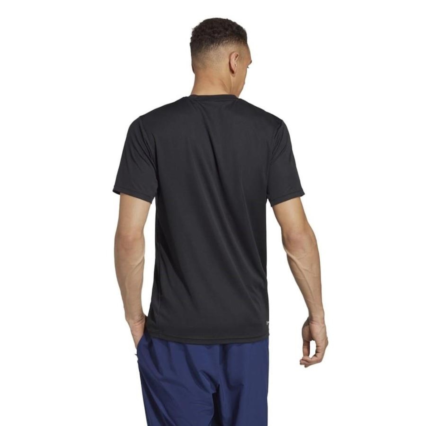 Camiseta adidas Essentials Base Logo - Masculina - Foto 2