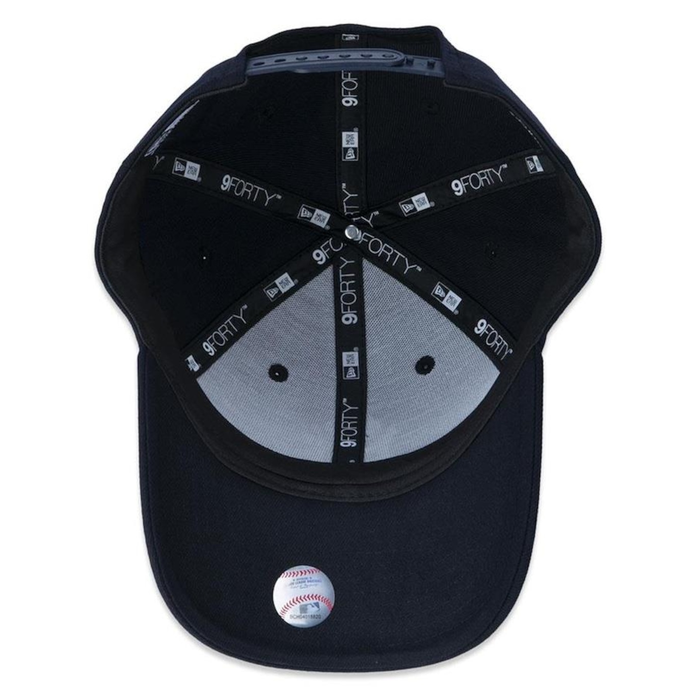 Boné New Era 9Forty New York Yankees MLB Aba Curva - Foto 5