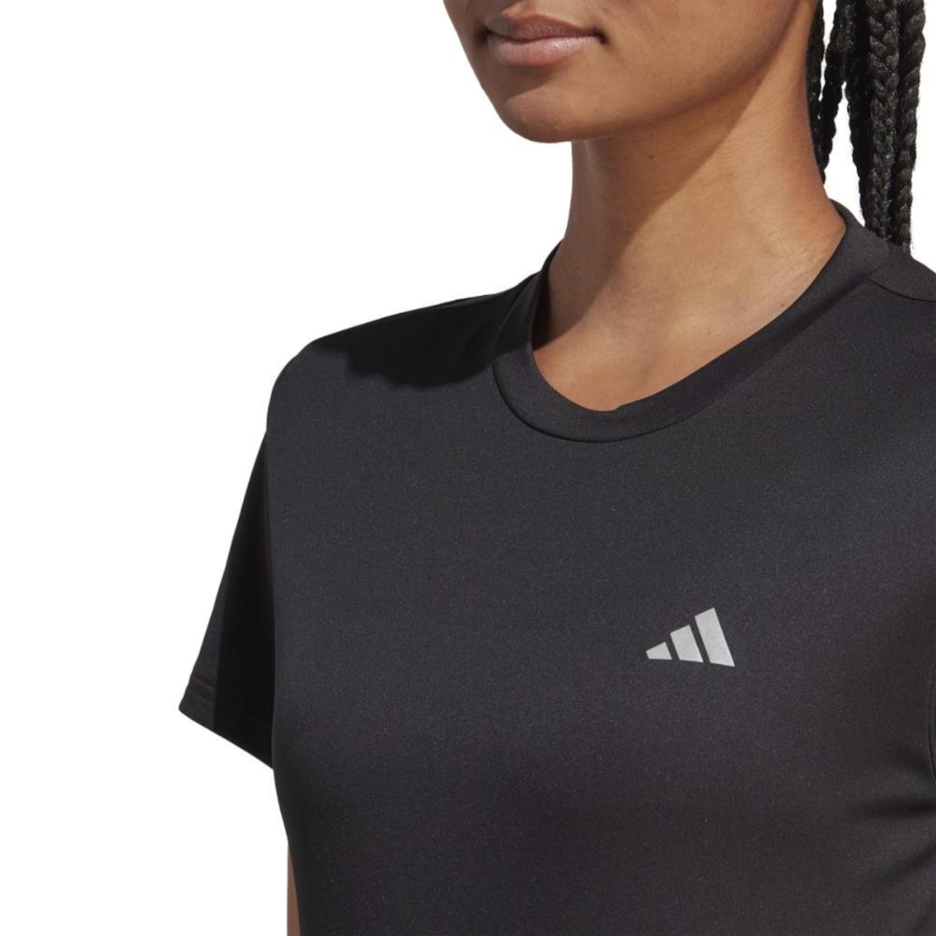 Camiseta adidas Run It - Feminina - Foto 4