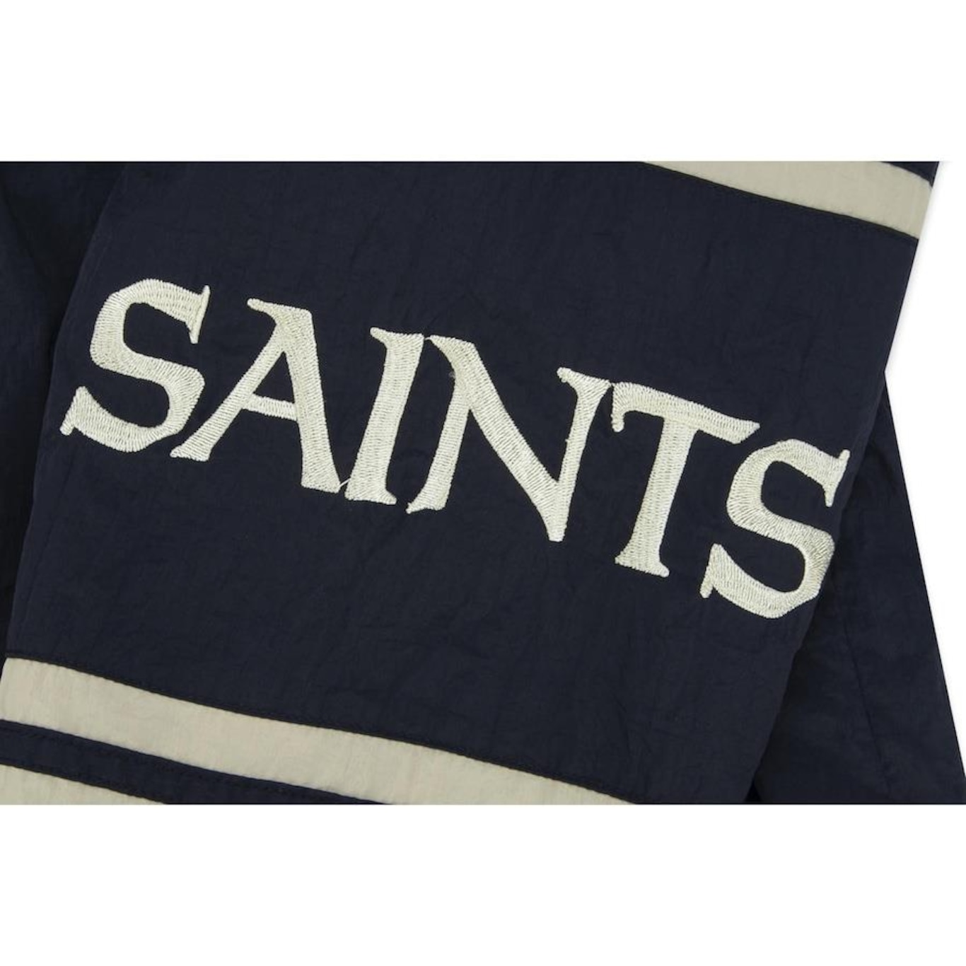 Jaqueta Corta Vento com Capuz New Era Windbreaker NFL New Orleans Saints Back To School - Masculina - Foto 6