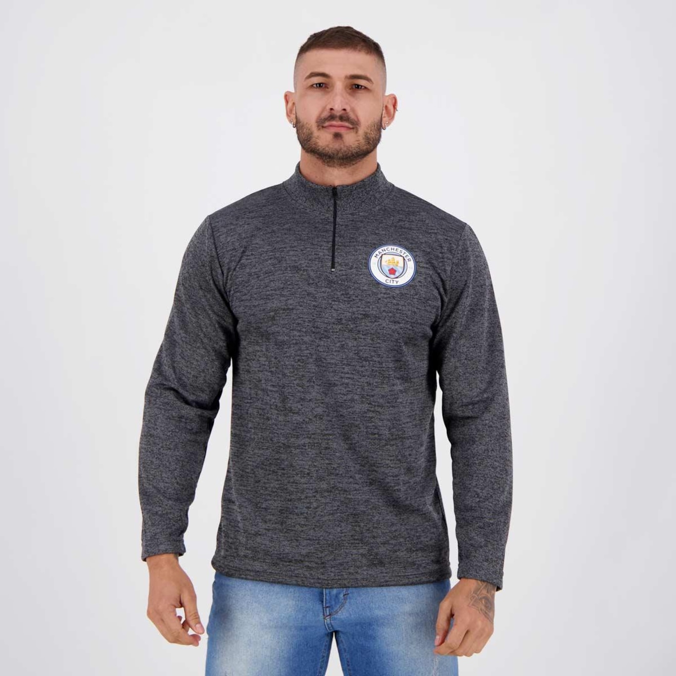 Blusão Futfanatics Manchester City Heavy - Masculino - Foto 1