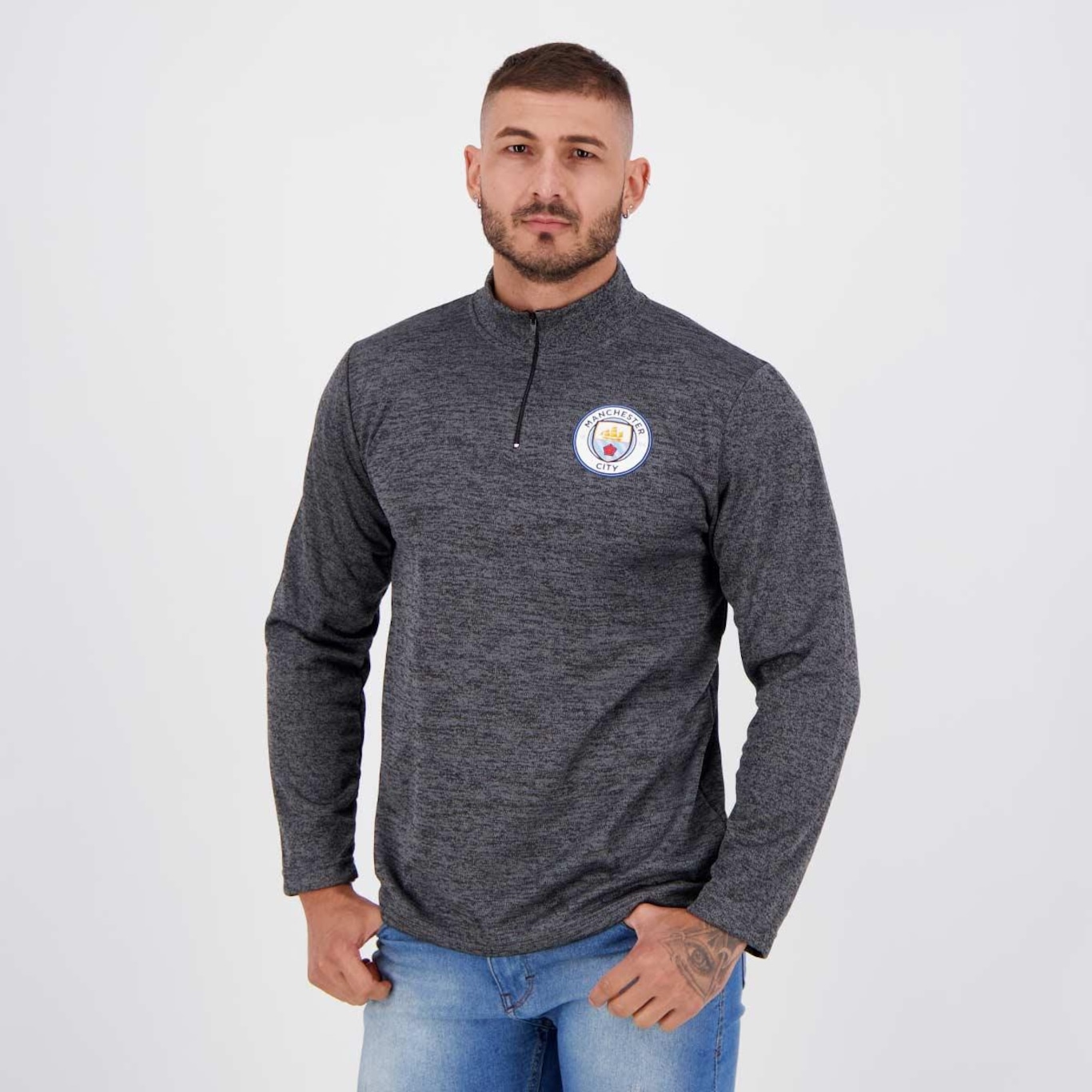 Blusão Futfanatics Manchester City Heavy - Masculino - Foto 5