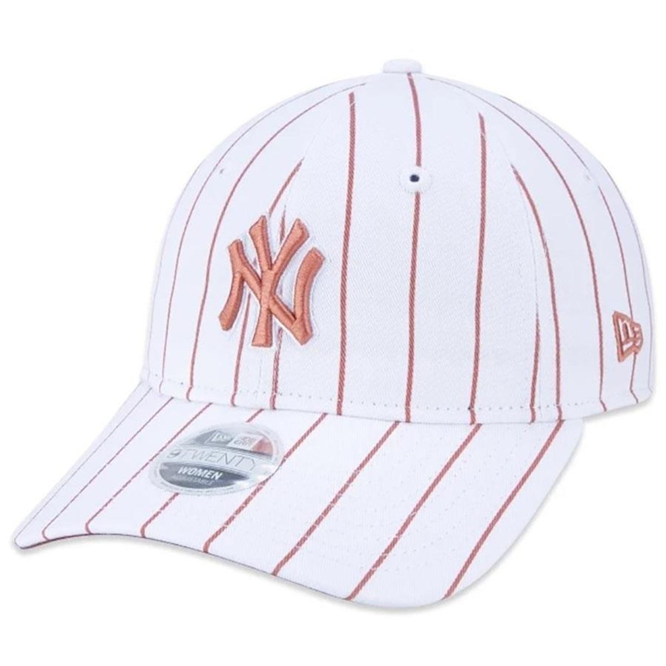 Boné New Era Feminino 9Twenty MLB New York Yankees Aba Curva - Foto 1