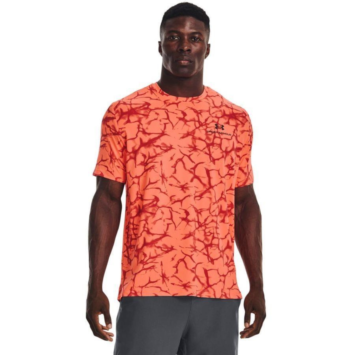 Camiseta Under Armour RUSH Energy Print - Masculina - Foto 1