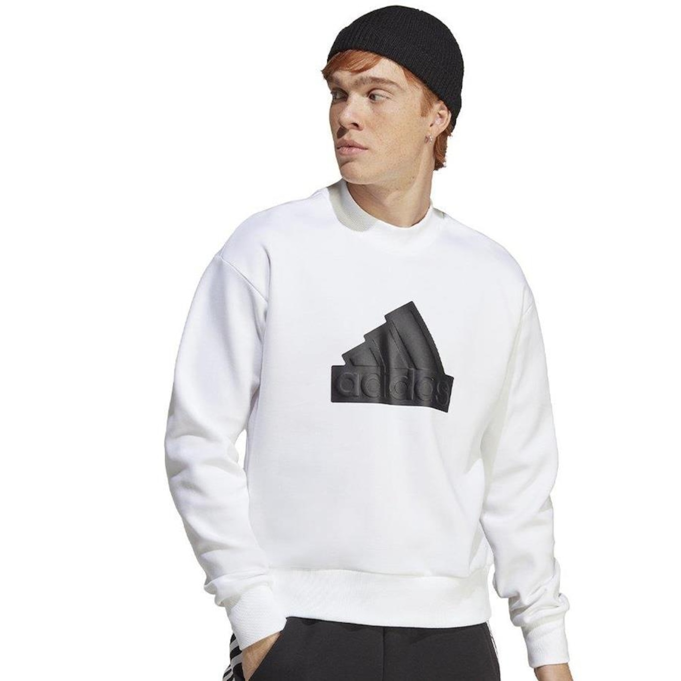 Blusão adidas Crew Future - Masculino - Foto 1