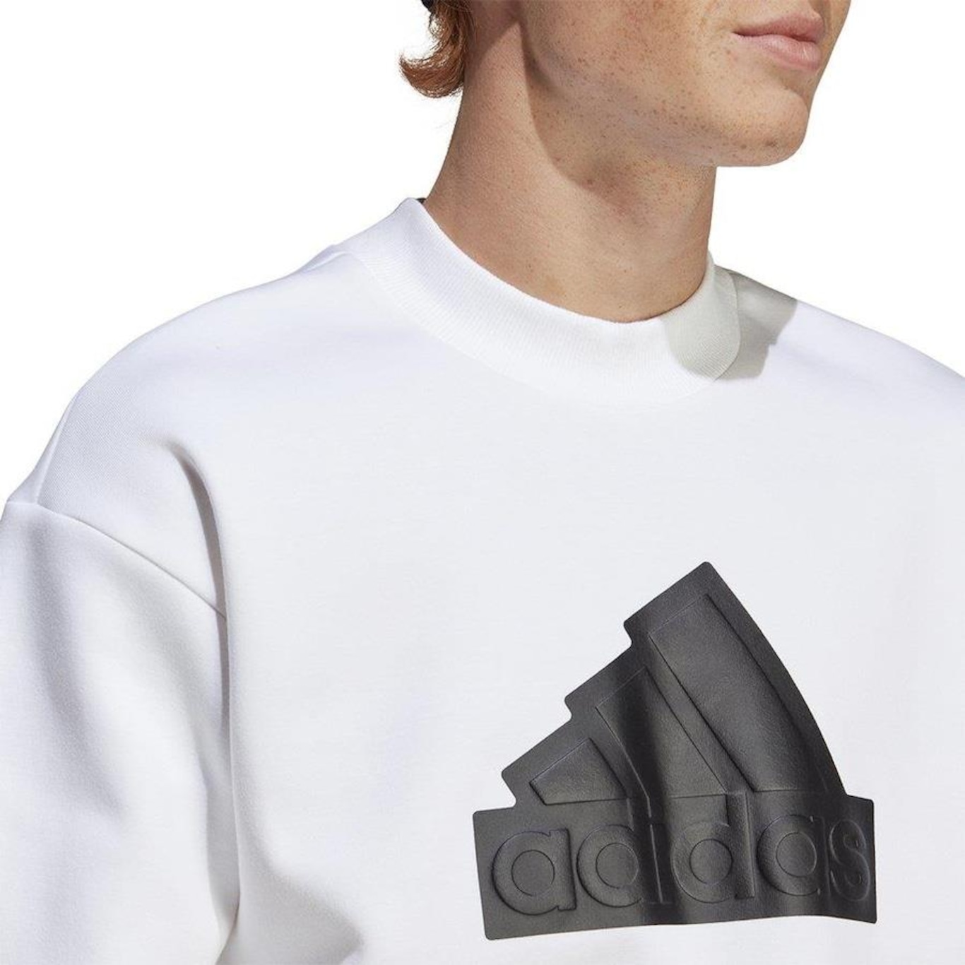 Blusão adidas Crew Future - Masculino - Foto 3