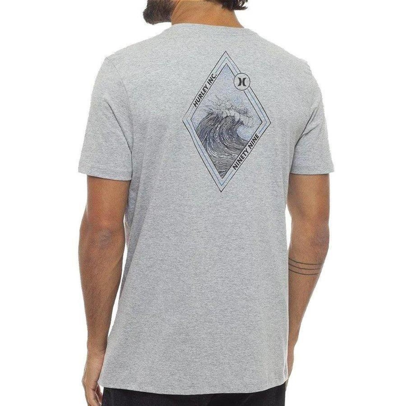 Camiseta Hurley Ninety - Masculina - Foto 2