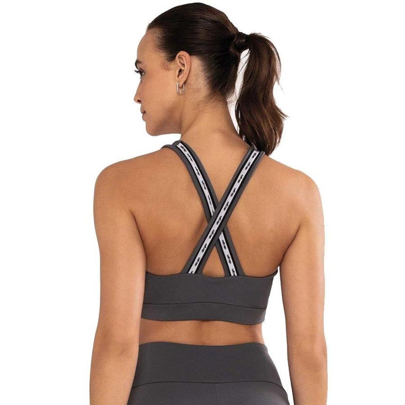 Top com Bojo Alto Giro Hyper Elastic - Feminino - Foto 2