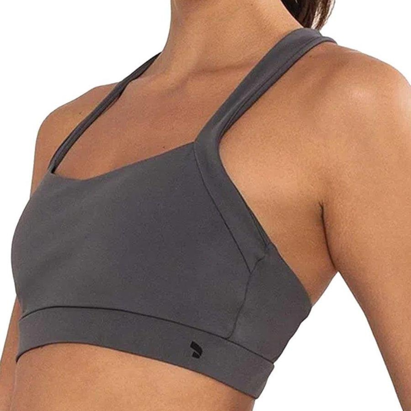 Top com Bojo Alto Giro Hyper Elastic - Feminino - Foto 3