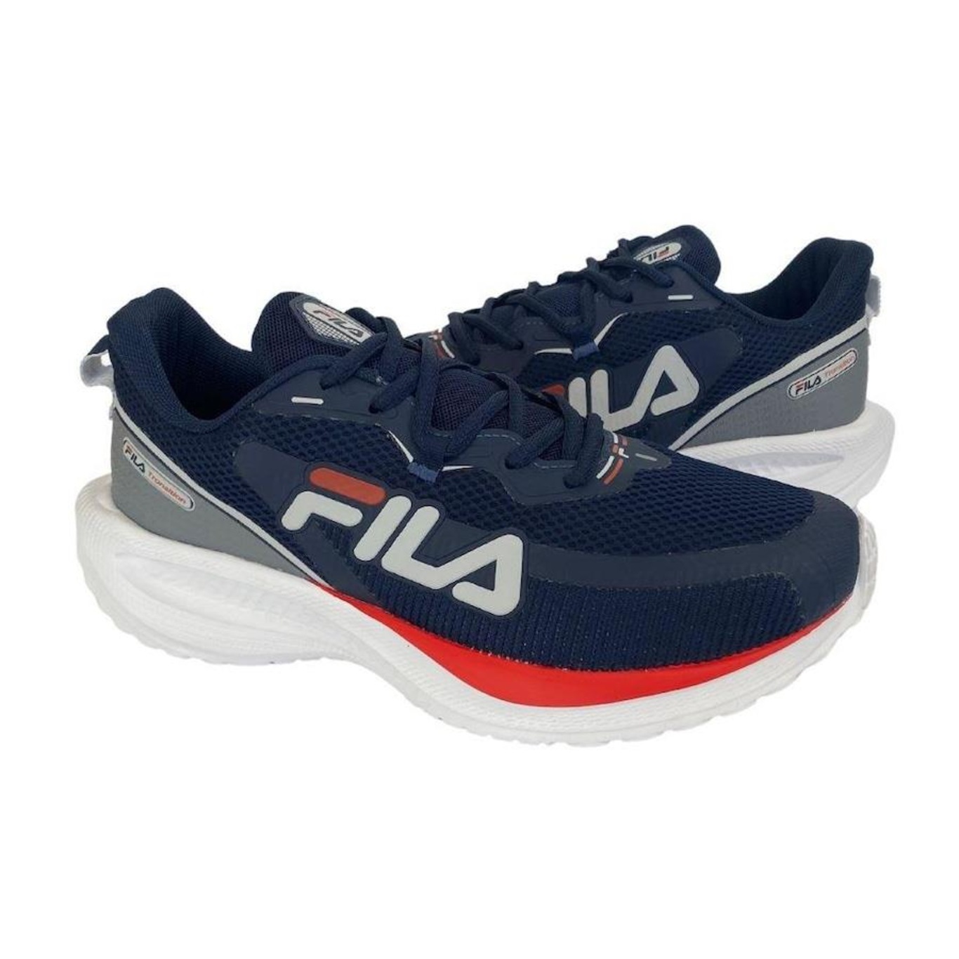 Tenis fila masculino azul hot sale marinho