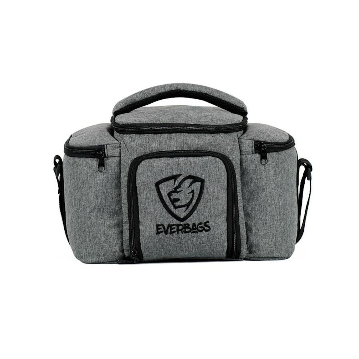 Bolsa Térmica Everbags Fitness Top - 16 Litros Cinza Mescla - Foto 1