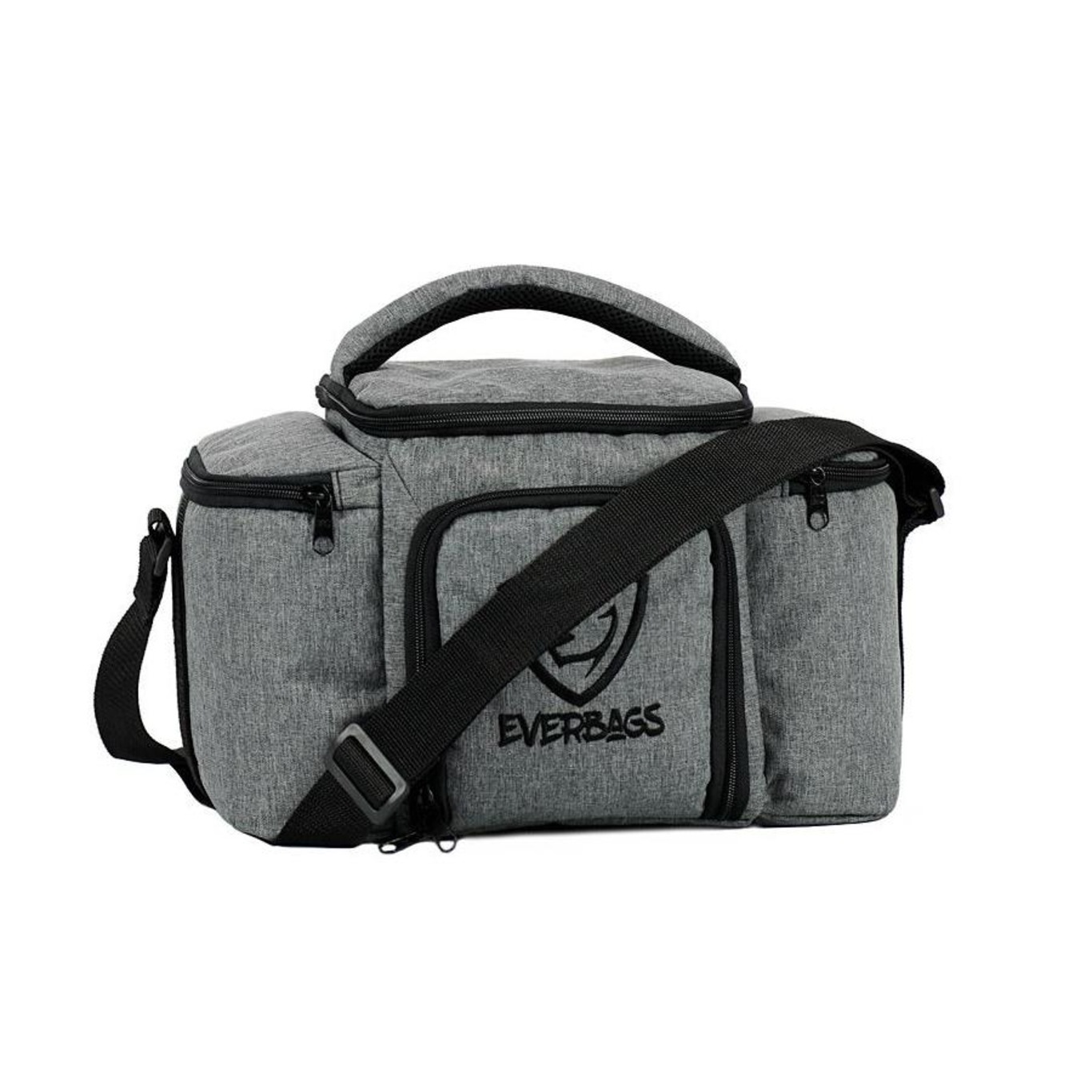 Bolsa Térmica Everbags Fitness Top - 16 Litros Cinza Mescla - Foto 2