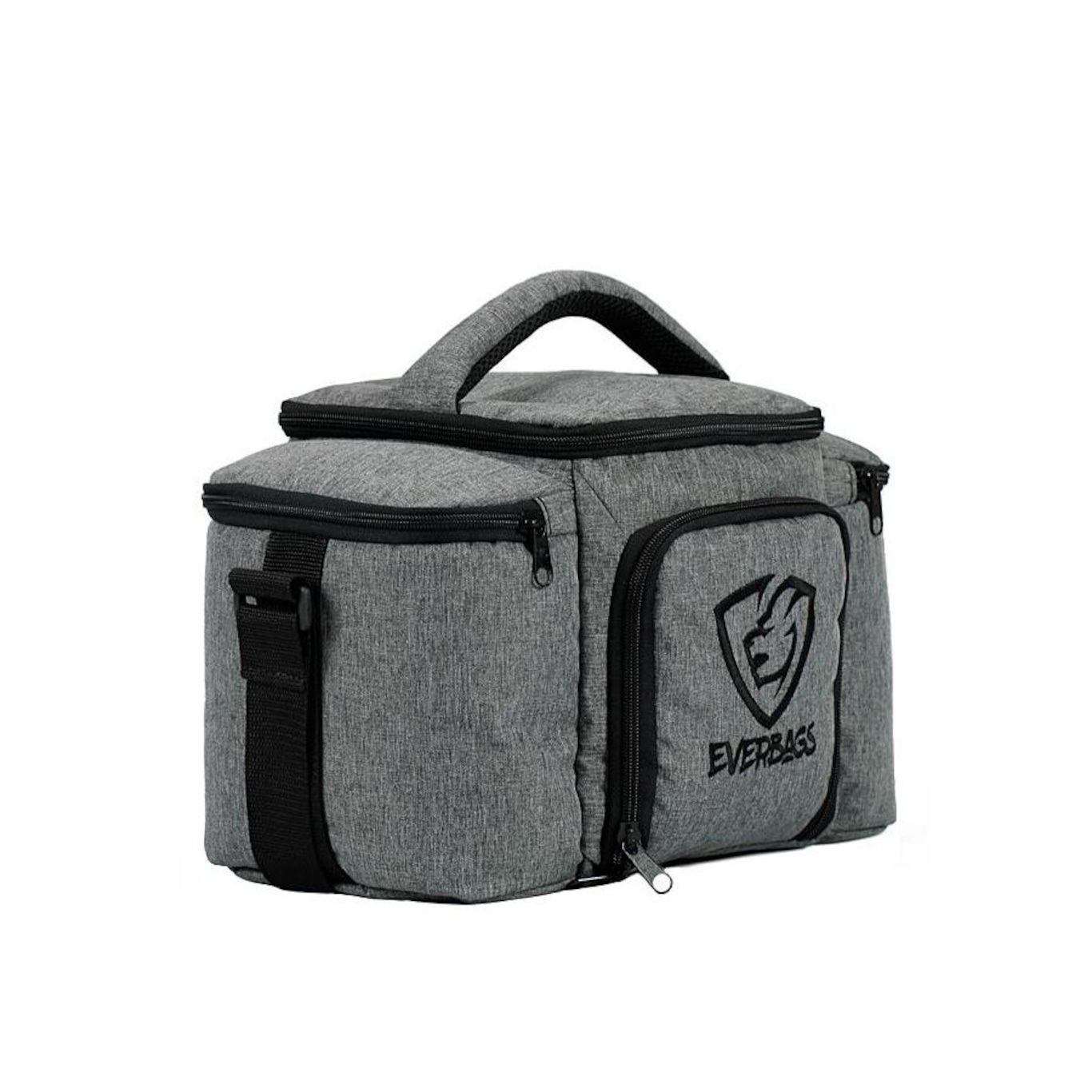 Bolsa Térmica Everbags Fitness Top - 16 Litros Cinza Mescla - Foto 4