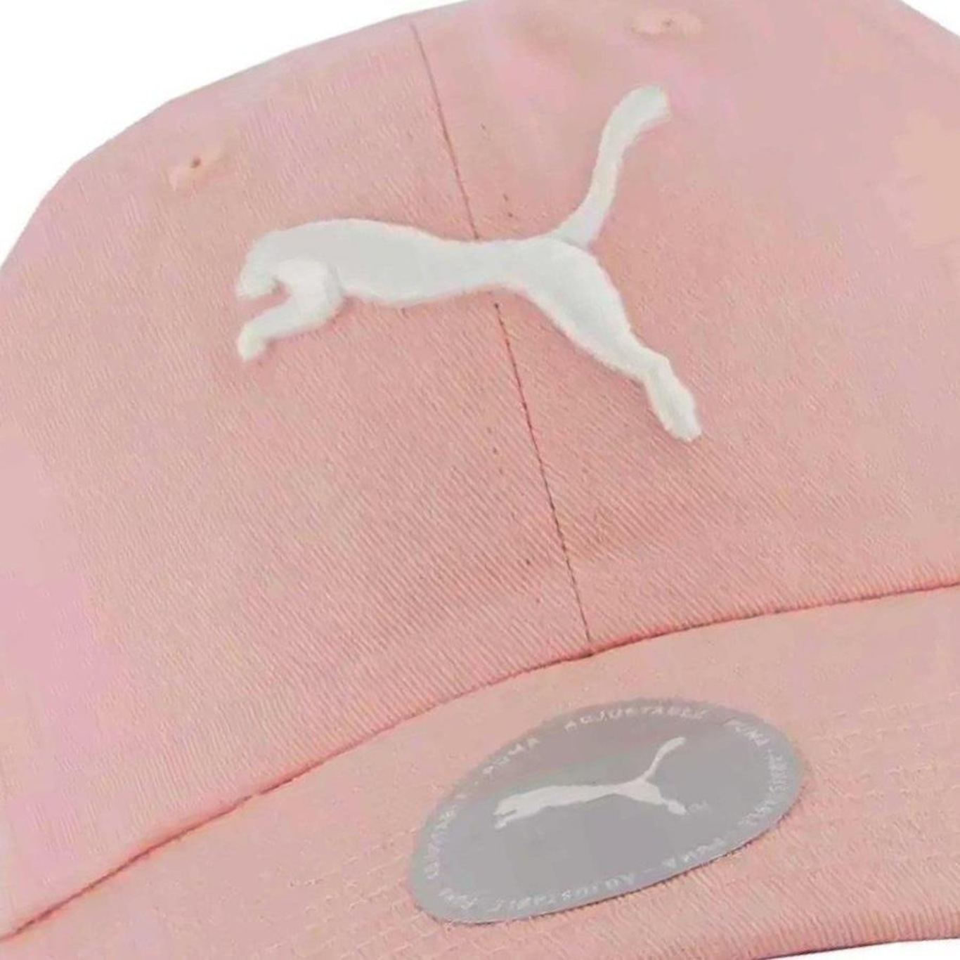 Boné Puma Aba Curva Strapback Essentials - Infantil - Foto 4