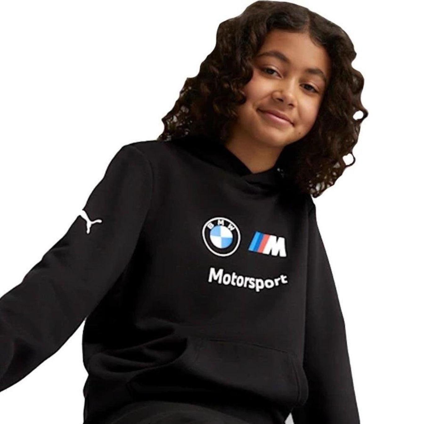 Blusão com Capuz Puma Mercedes Bmw - Infantil - Foto 2