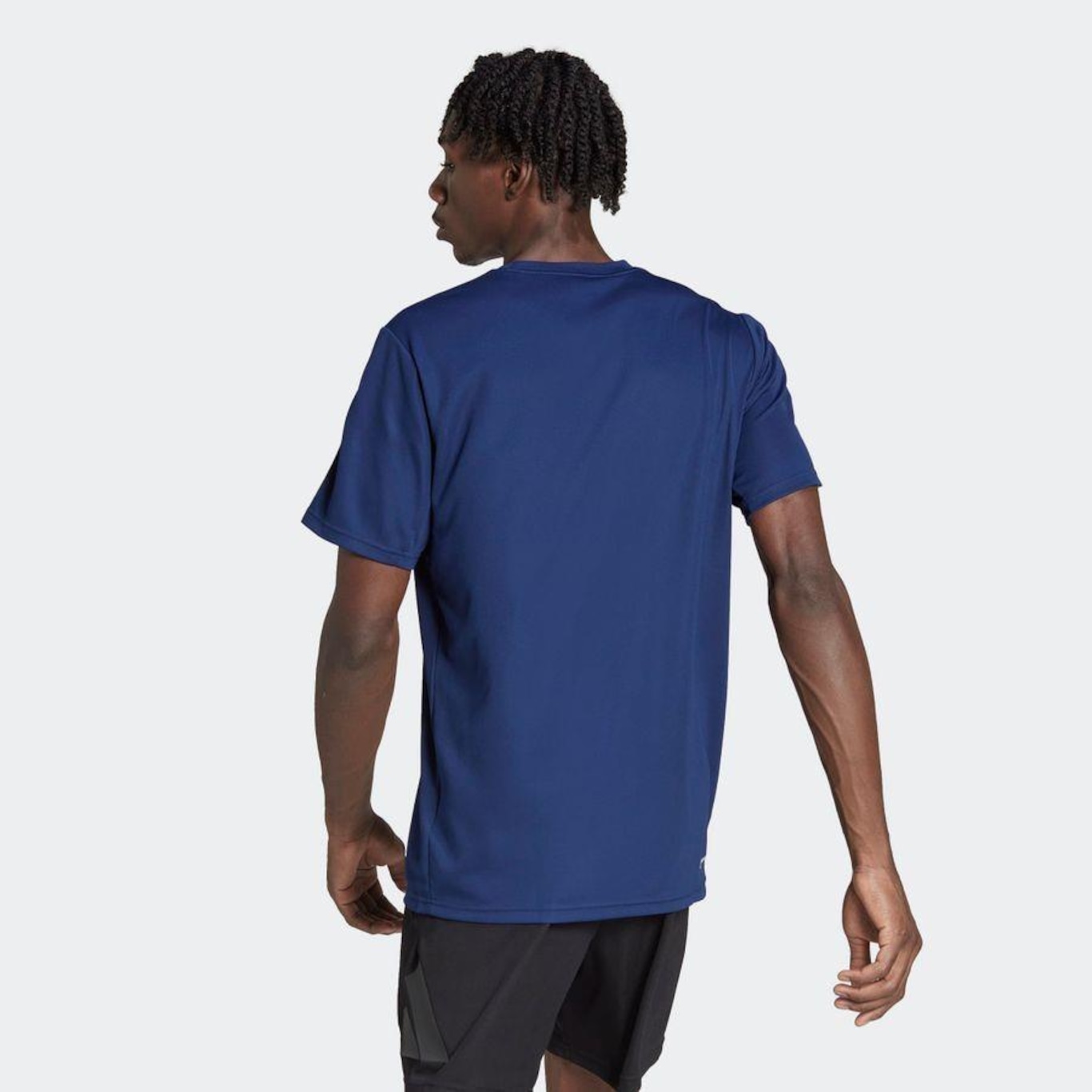 Camiseta adidas Train Essentials 3-Stripes - Masculina - Foto 6