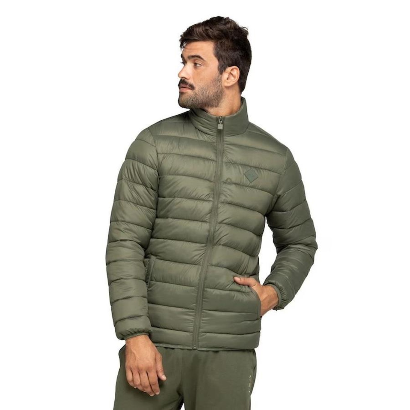 Jaqueta Fila Puffer Touch Lipt Life - Masculina - Foto 1