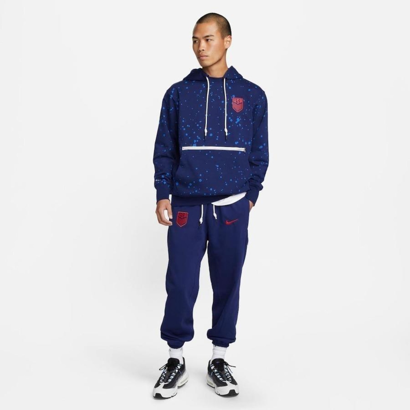 Blusão com Capuz Estados Unidos Nike - Masculino - Foto 3