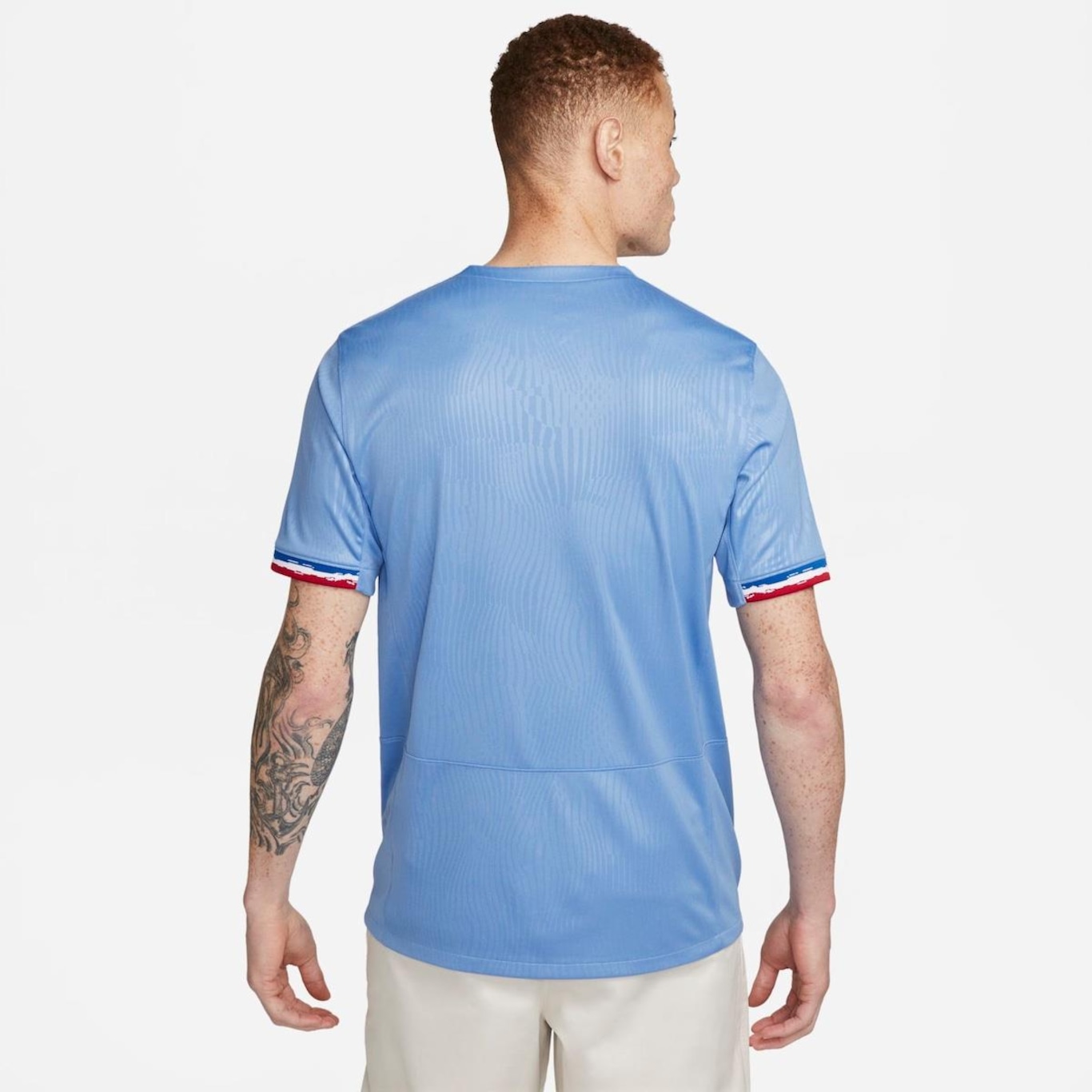 Camisa França I 2023/24 Nike Torcedor Pro - Masculina - Foto 2