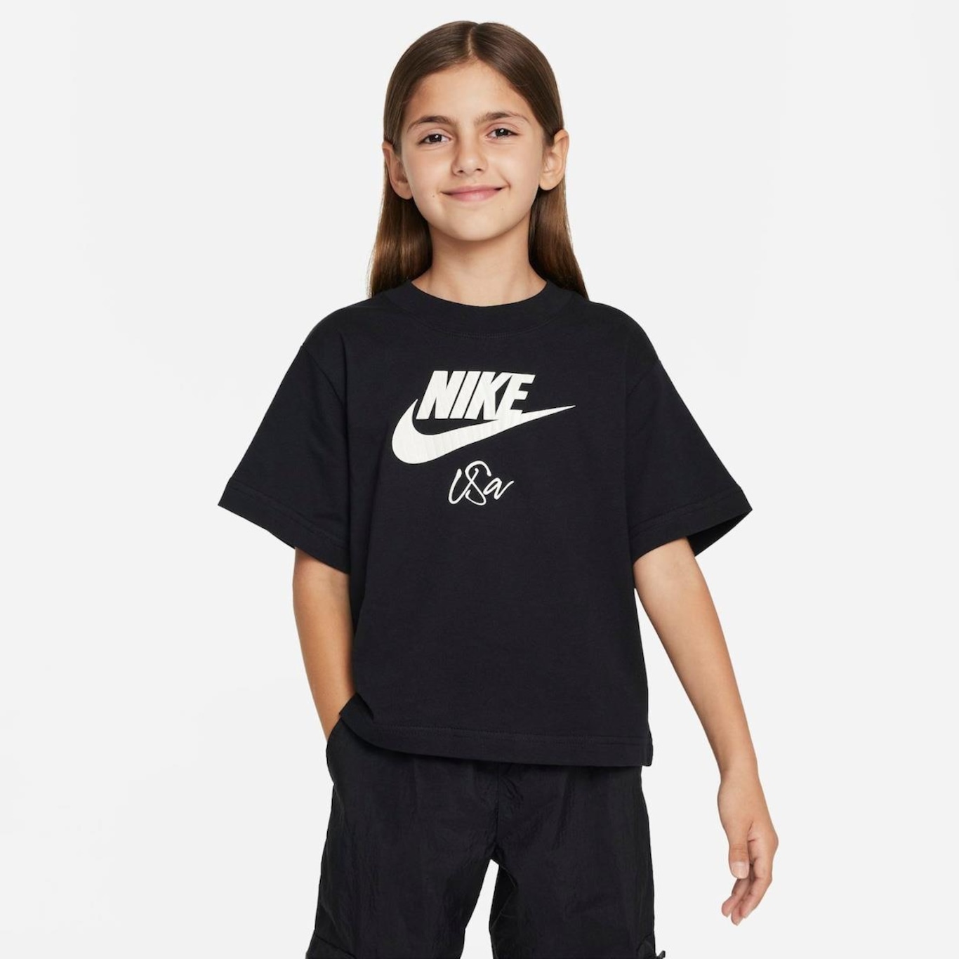 Camisa Estados Unidos Nike Futura - Infantil - Foto 1