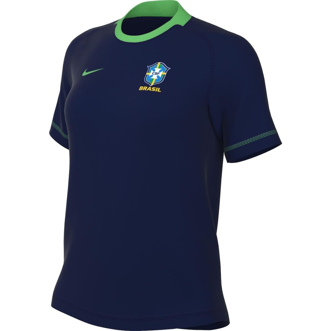 Nike Camiseta M Manga Curta Cbf Brasil Travel Dn1058