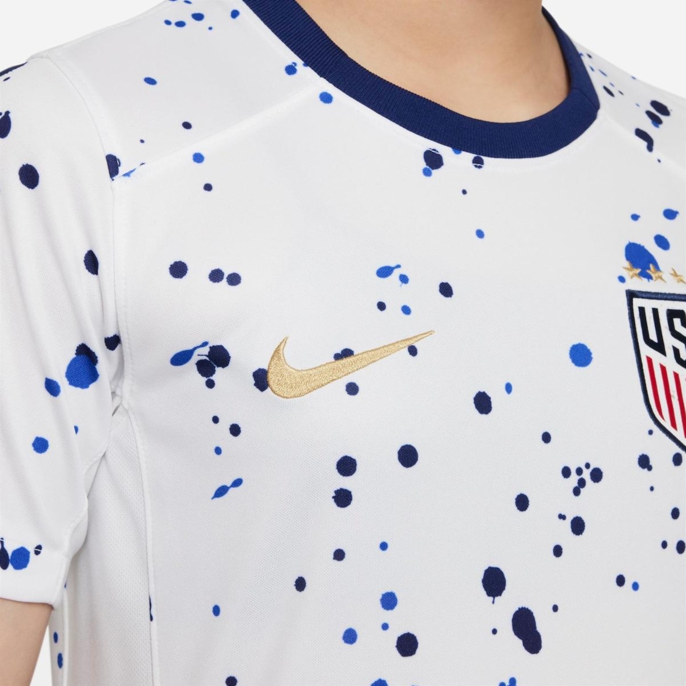 Camisa Estados Unidos I 2023/24 Nike Torcedor Pro - Infantil - Foto 6