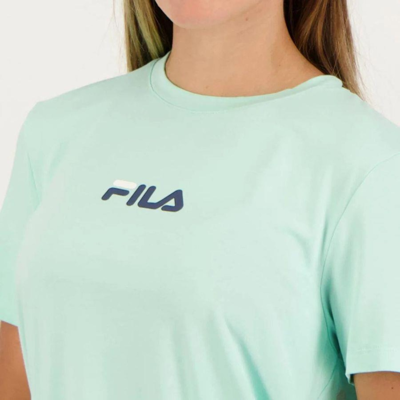 Camiseta Fila Letter Fit - Feminina - Foto 5