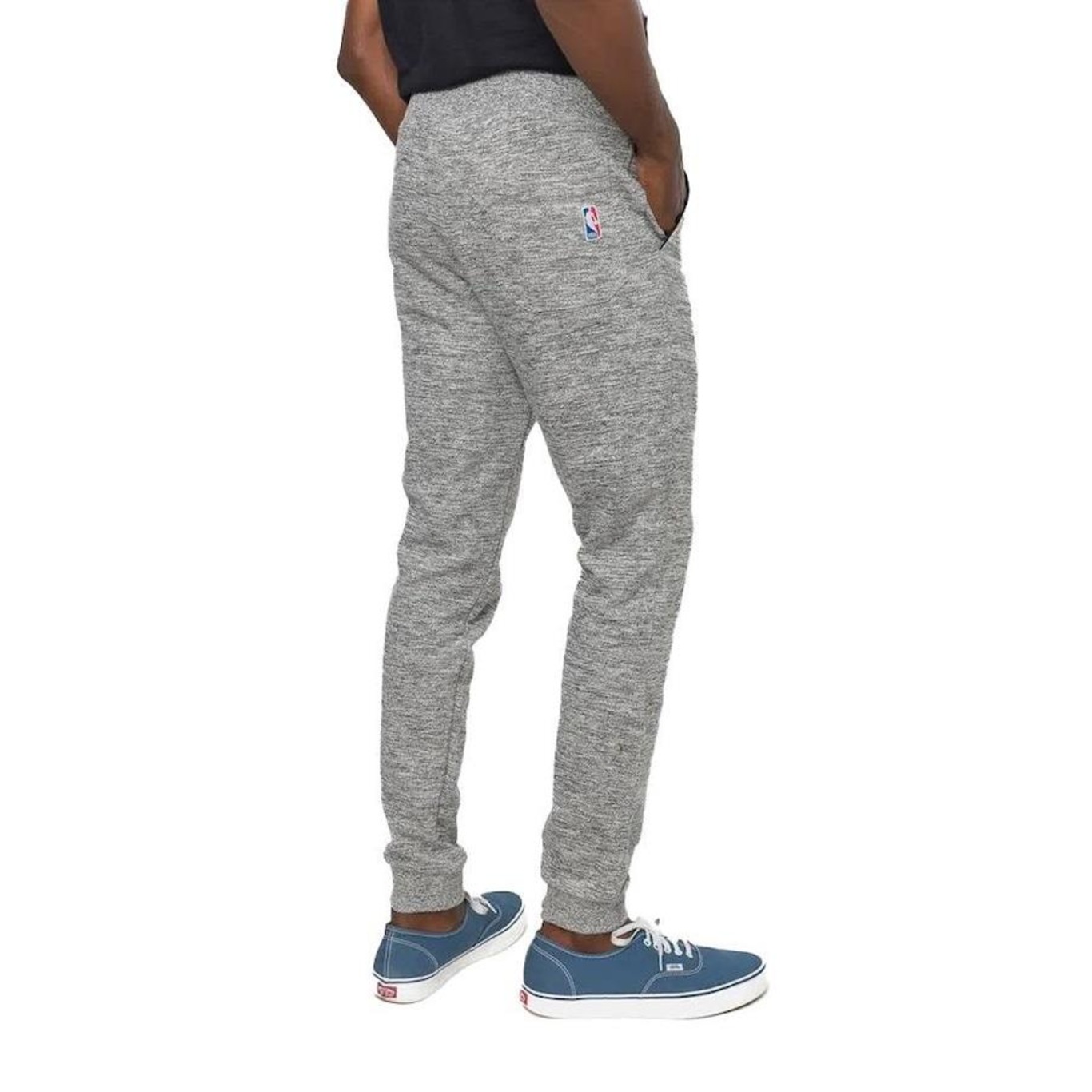 Calça Jogger de Moletom NBA Basic - Masculina - Foto 2