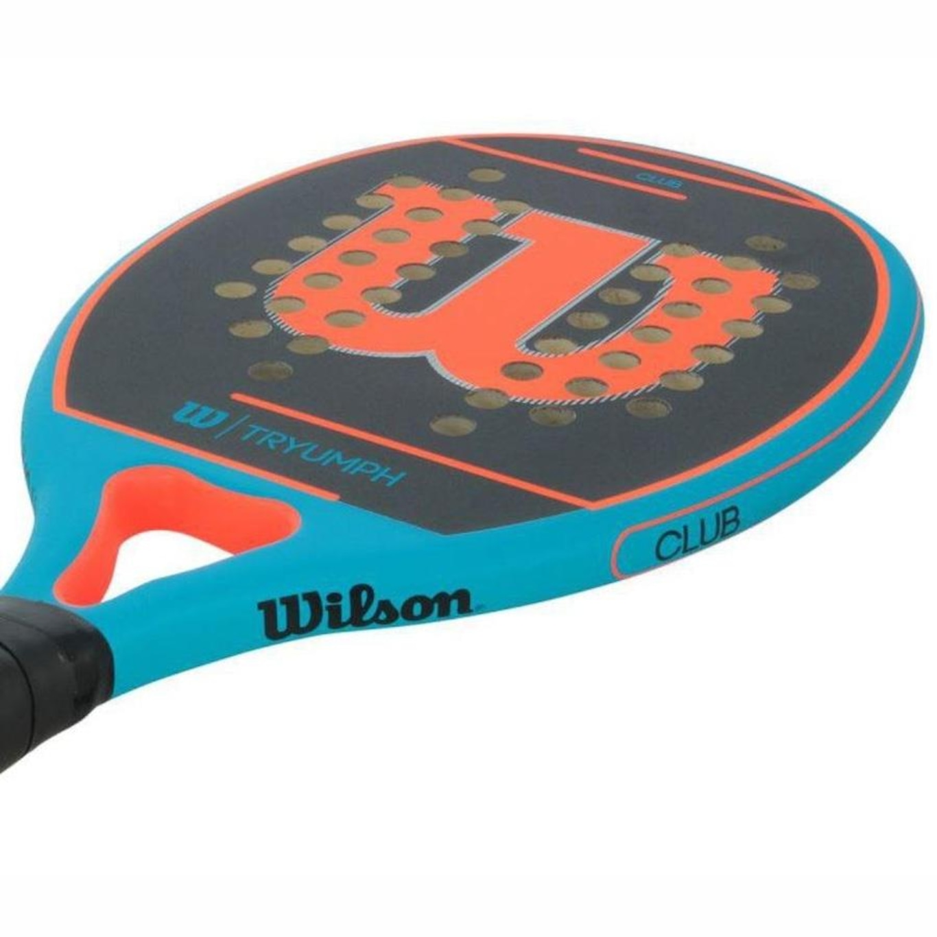 Raquete de Beach Tennis Wilson Modelo Tryumph Fiber Glass - Foto 4