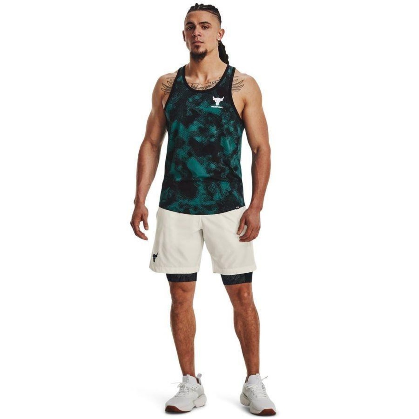 Camiseta Regata Under Armour Project Rock IsoChill Tank