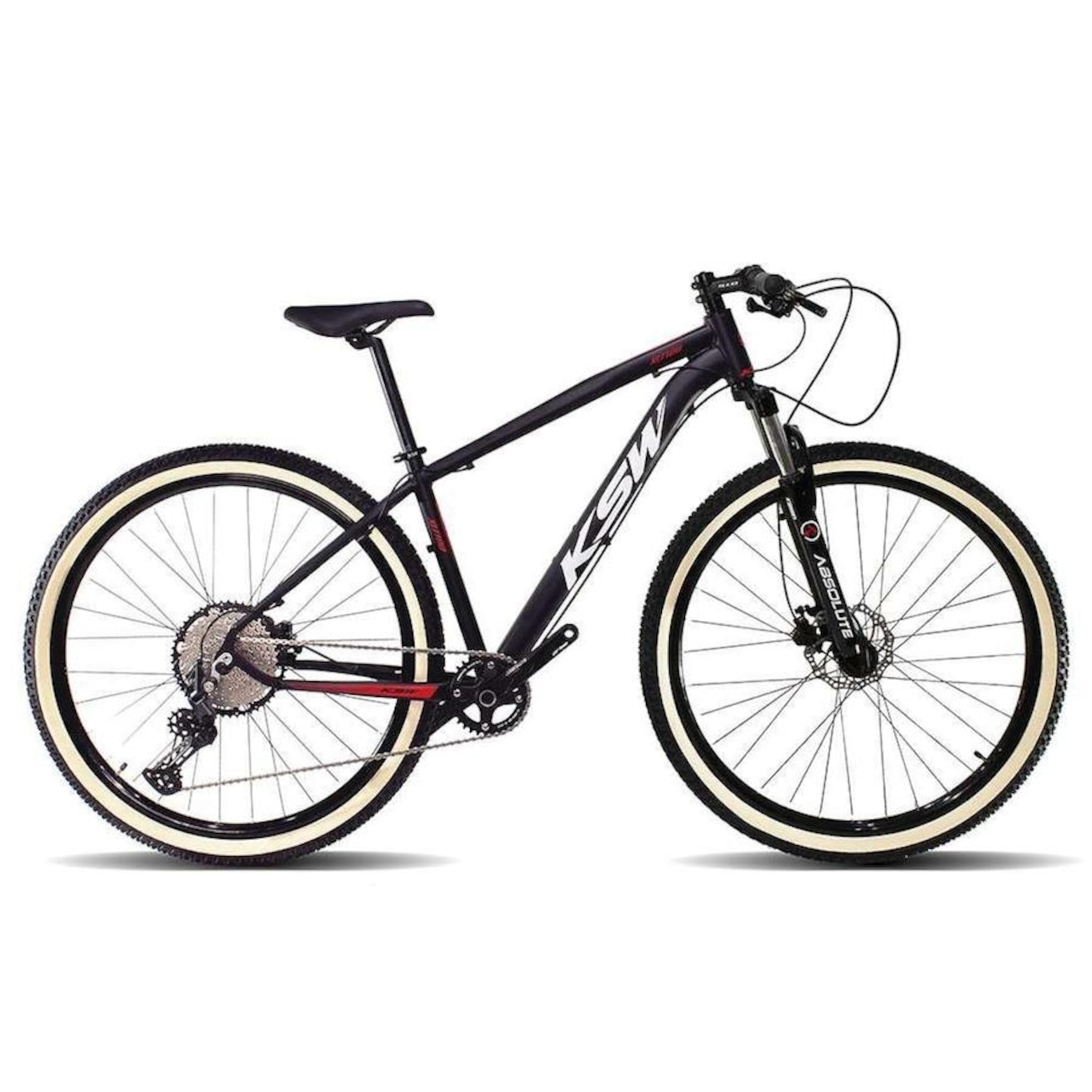 Bicicleta KSW Aro 29 12 velocidades Câmbio Shimano Freio a Disco - Adulto - Foto 1