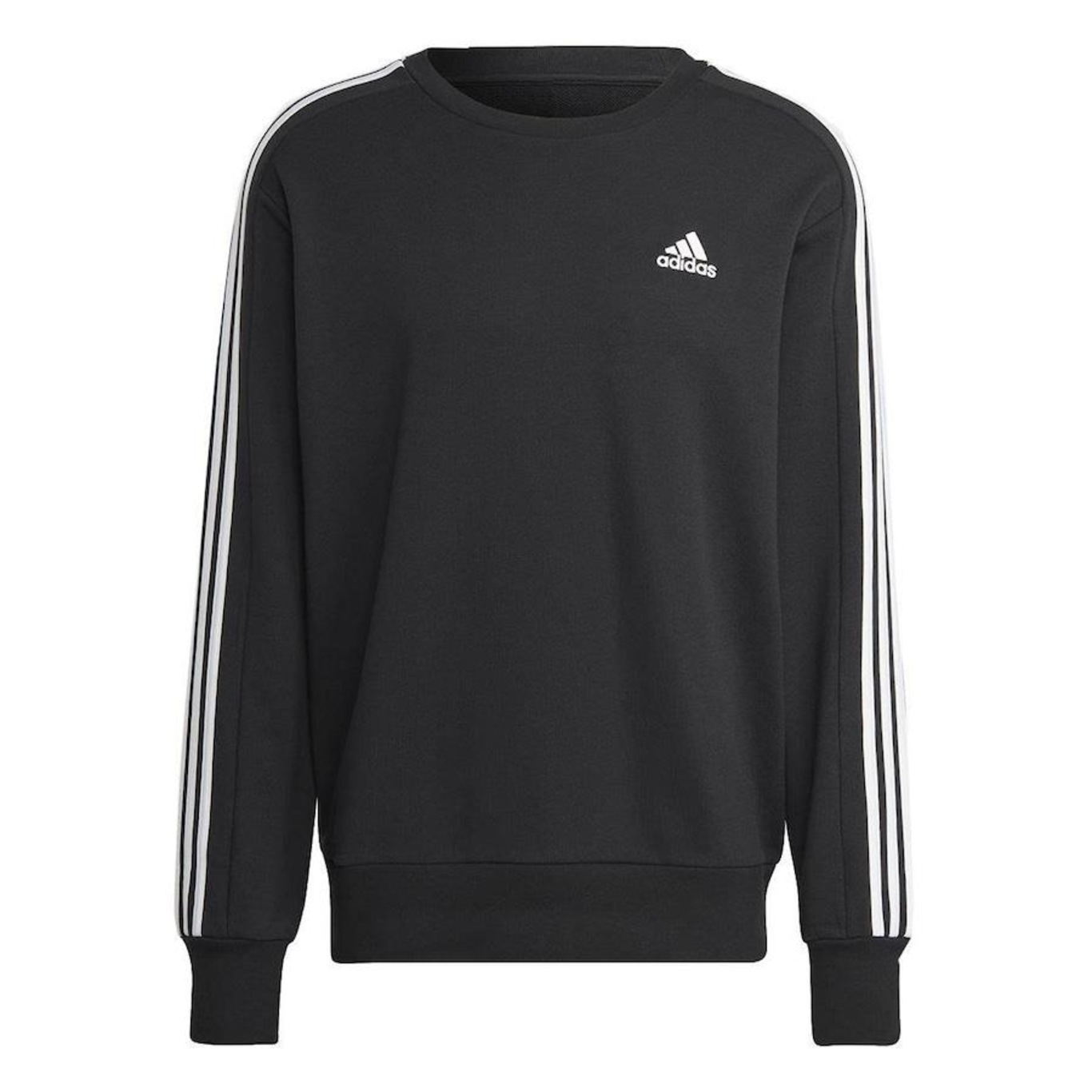 MOLETOM ADIDAS ESSENTIAL 3 STRIPES - Masculino - Foto 1