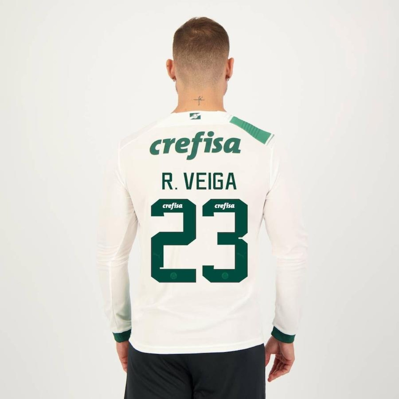 Camisa do Palmeiras Ii 2023 Manga Longa 23 R. Veiga Puma - Masculina - Foto 2