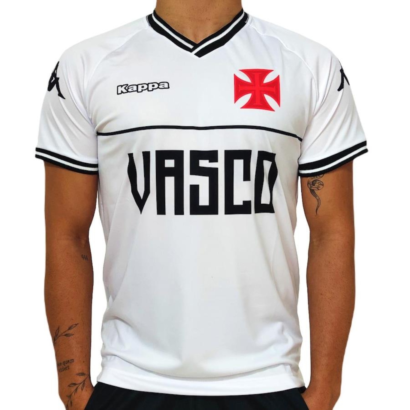 Camisa do Vasco Da Gama Supporter Kappa - Masculino - Foto 2