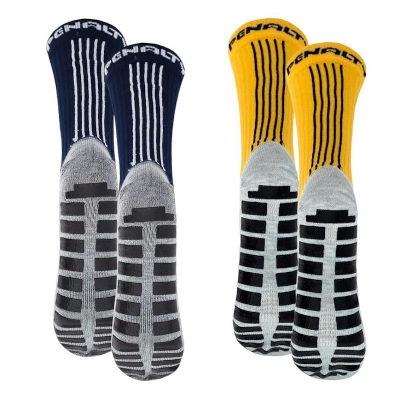 Kit Meiões Penalty Grip - 39 a 43 - 2 Pares - Masculina - Foto 2