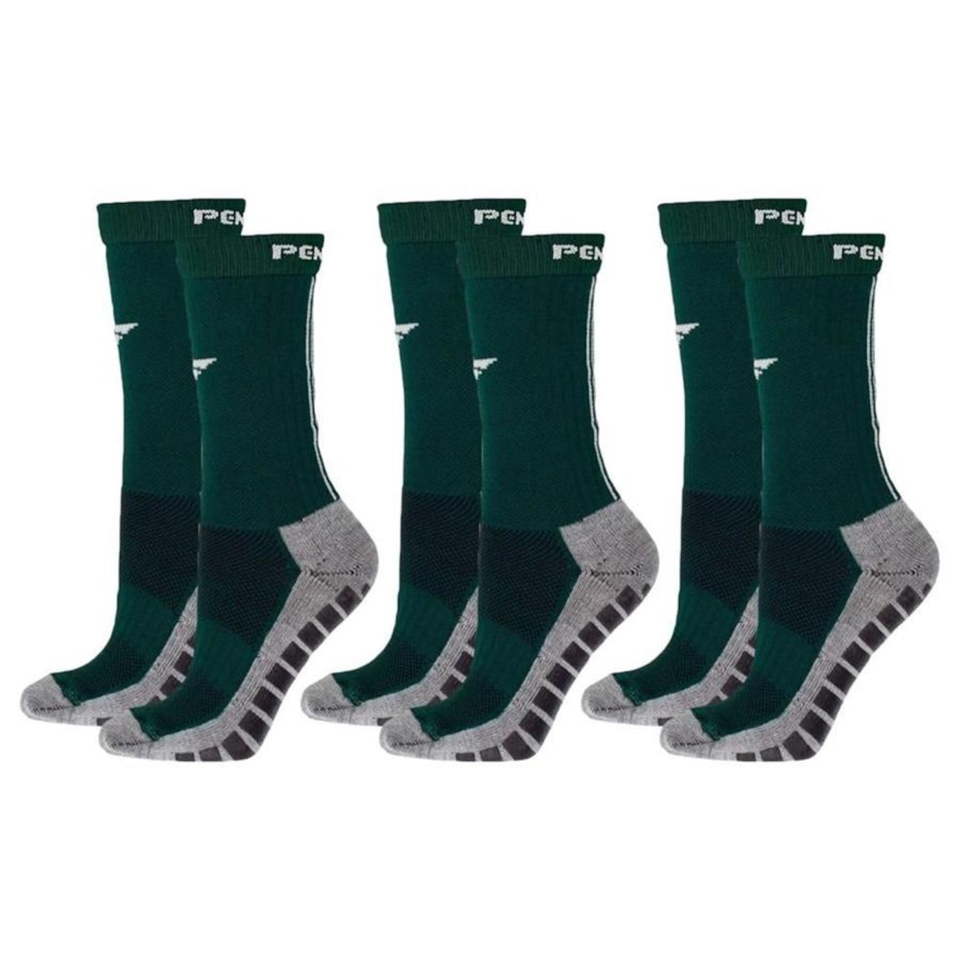 Kit Meiões Penalty Grip - 39 a 43 - 3 Pares - Masculina - Foto 1