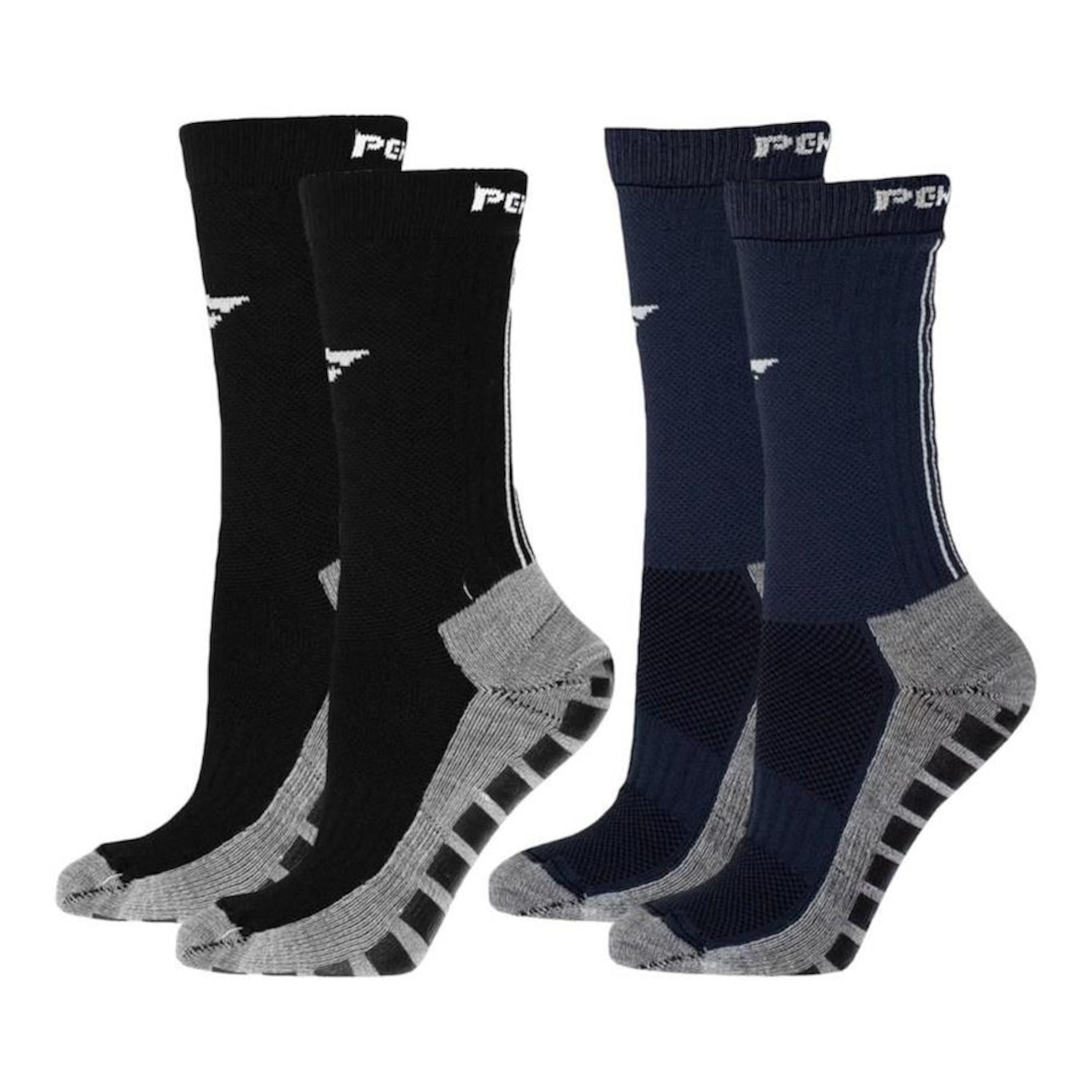 Kit Meiões Penalty Grip - 39 a 43 - 2 Pares - Masculina - Foto 1