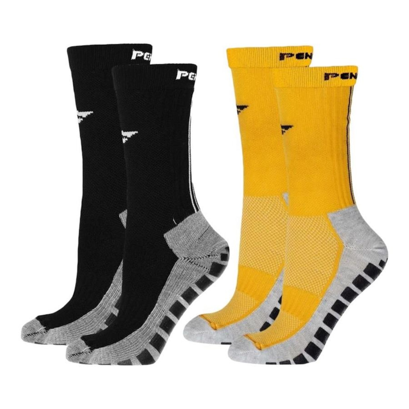 Kit Meiões Penalty Grip - 39 a 43 - 2 Pares - Masculina - Foto 1