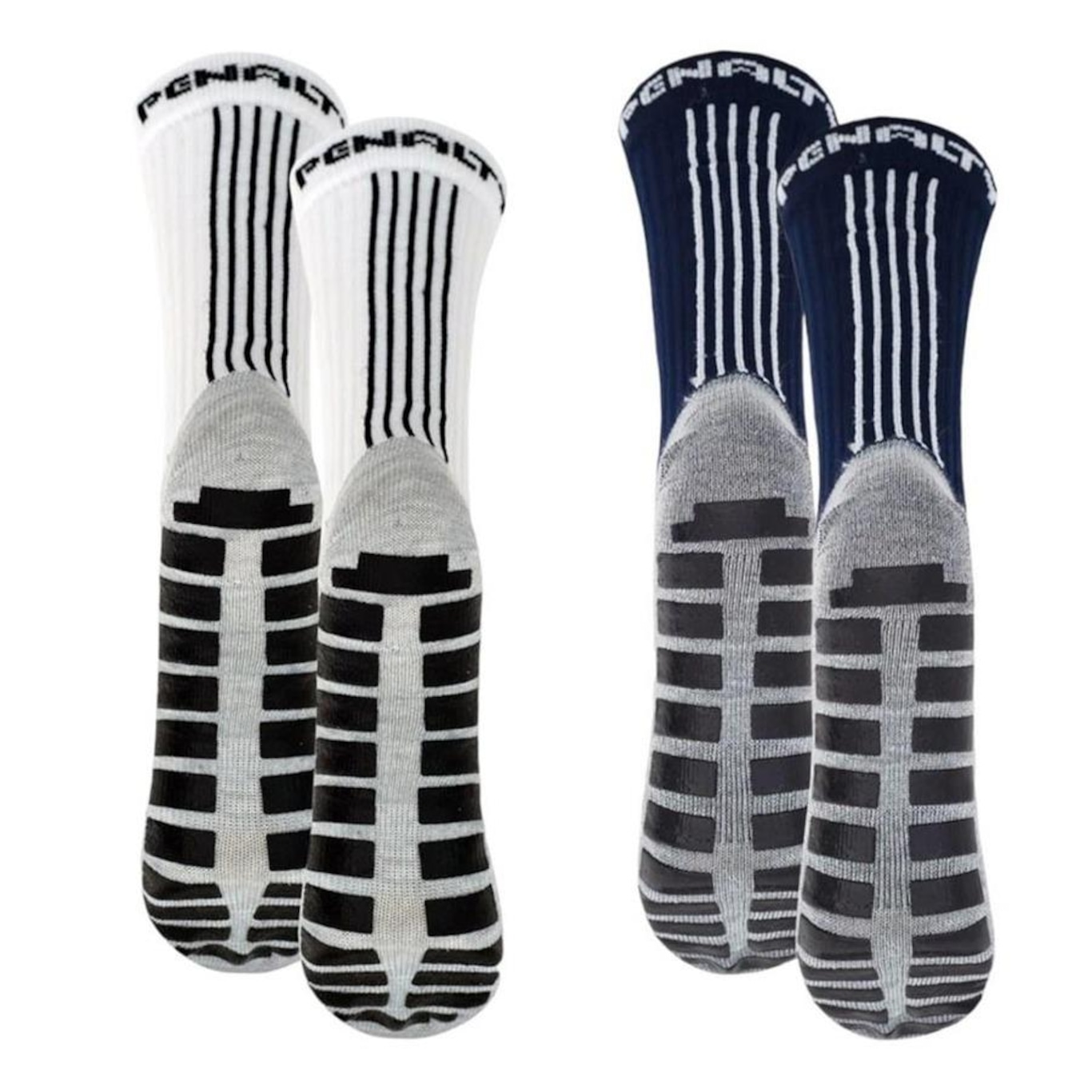 Kit Meiões Penalty Grip - 39 a 43 - 2 Pares - Masculina - Foto 2