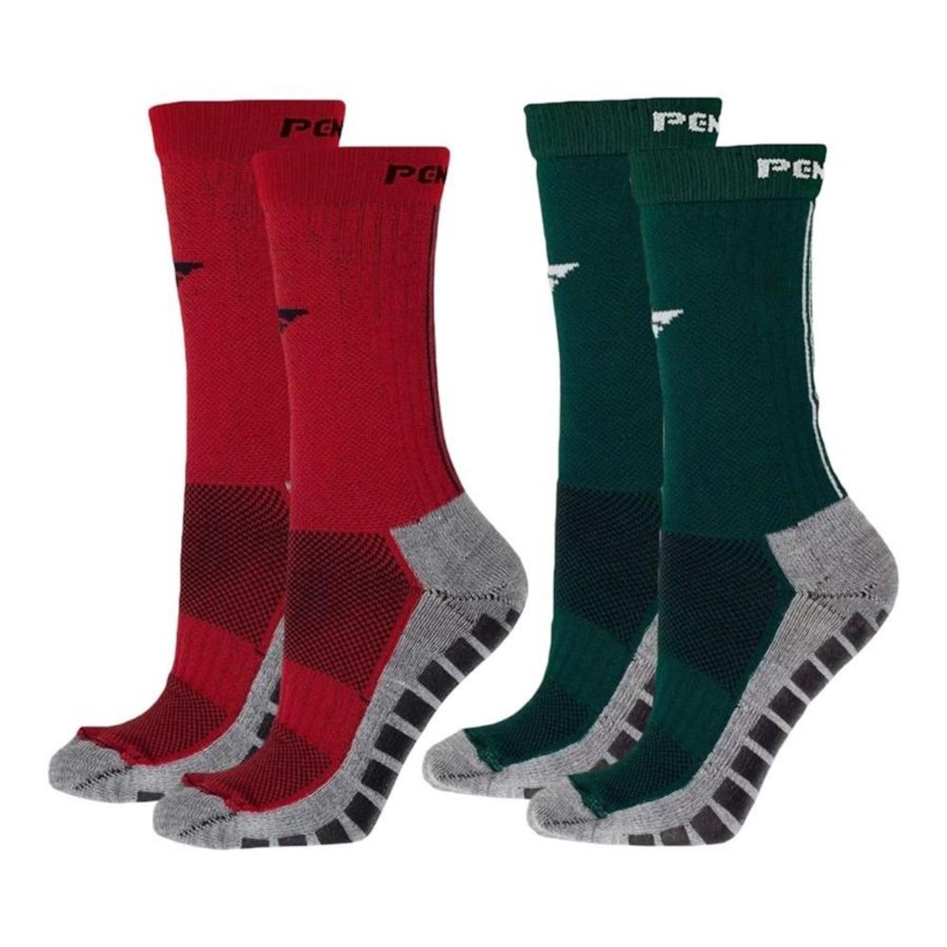 Kit Meiões Penalty Grip - 39 a 43 - 2 Pares - Masculina - Foto 1